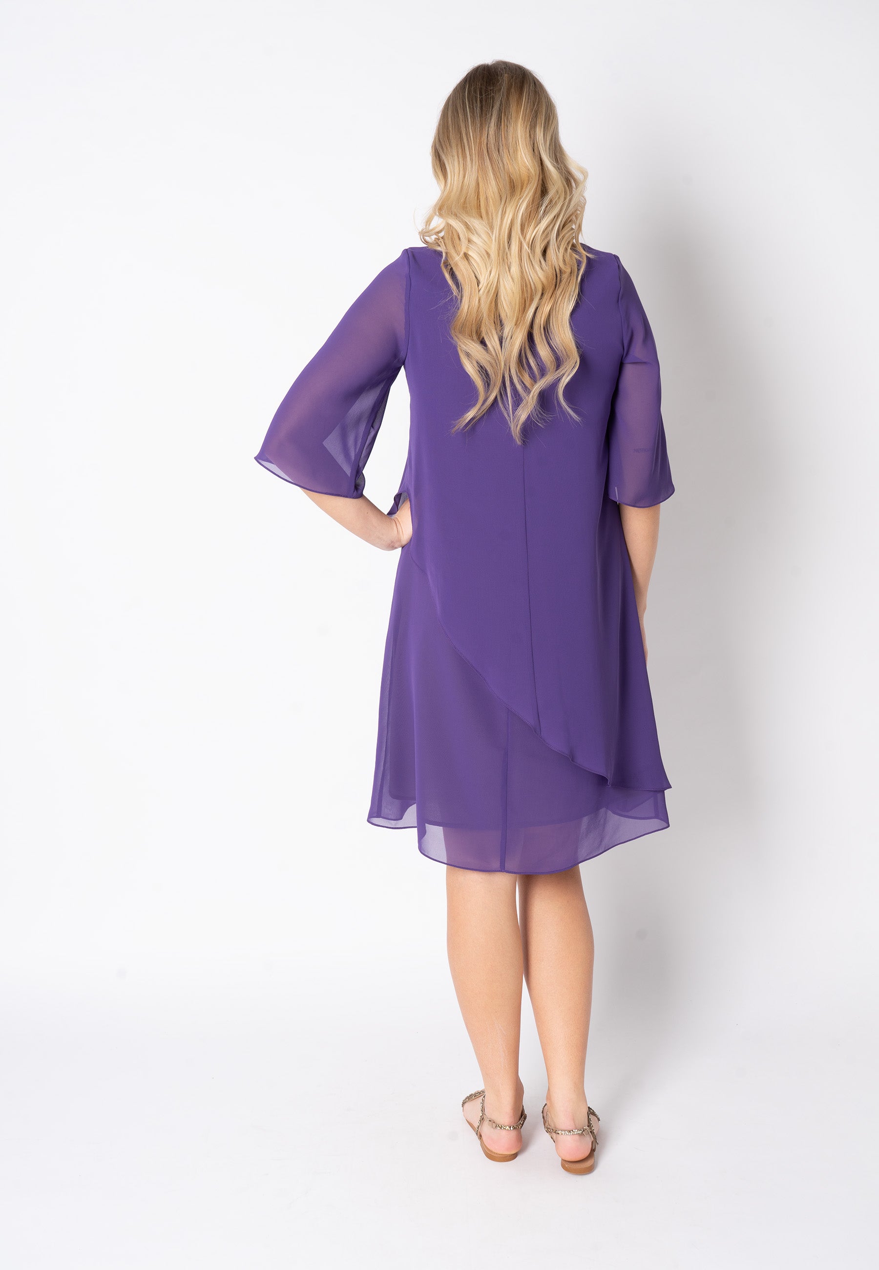 Elinette ELApril Kjoler 438 Dark Violet