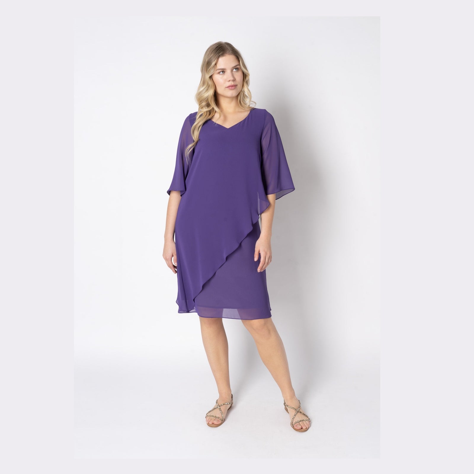Elinette ELApril Kjoler 438 Dark Violet