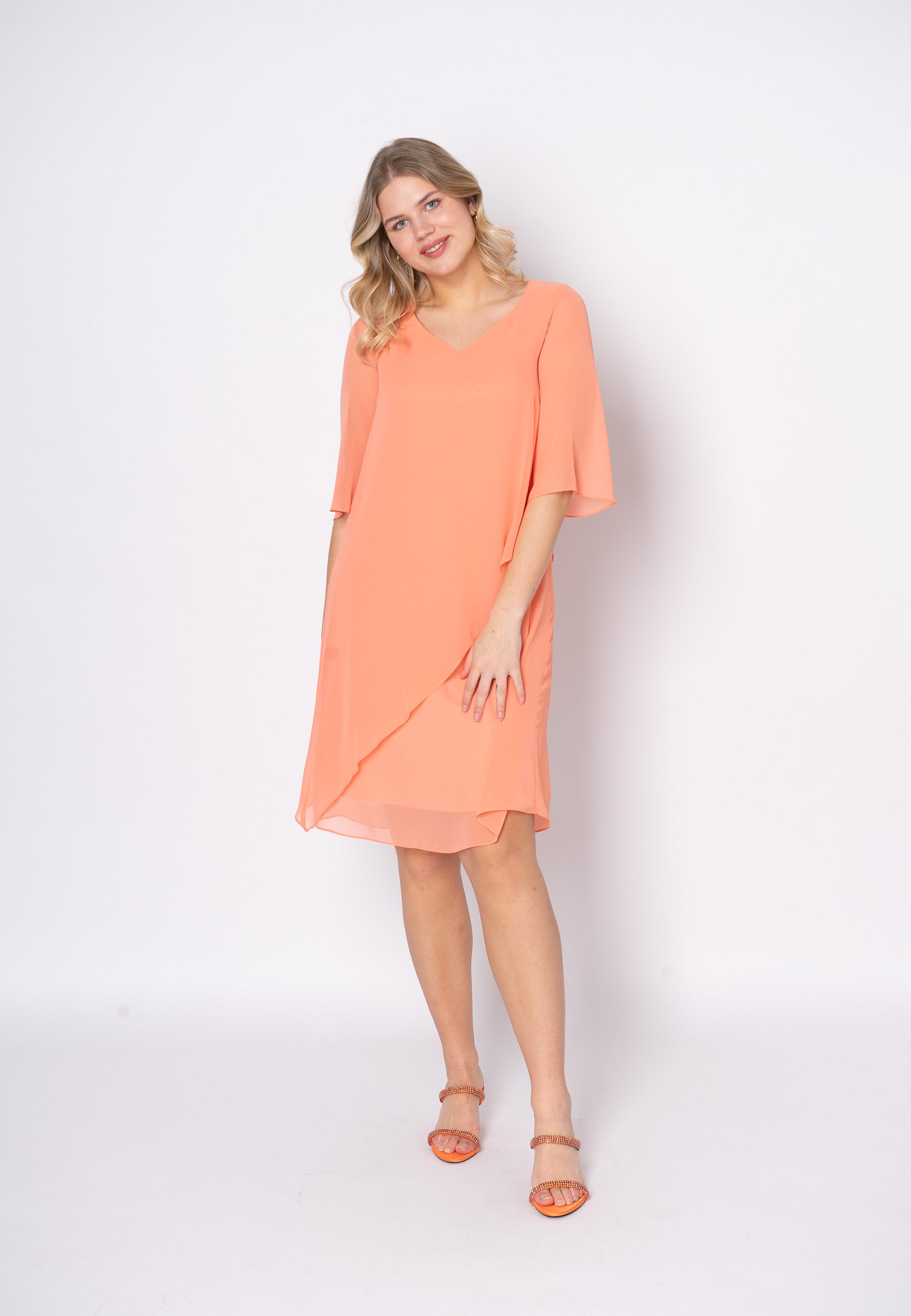 Elinette ELApril Kjoler 8300 Pale Mandarin Orange