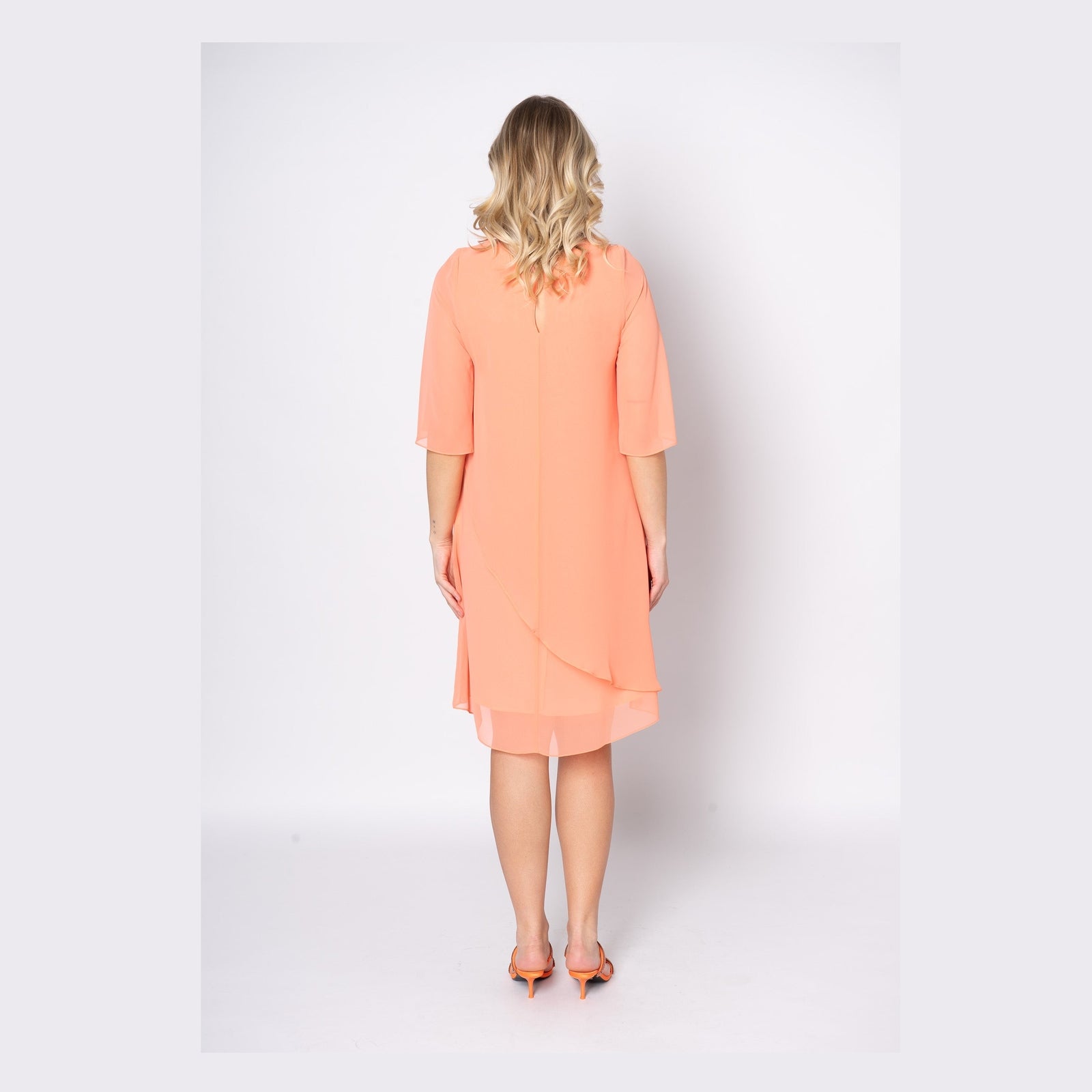 Elinette ELApril Kjoler 8300 Pale Mandarin Orange