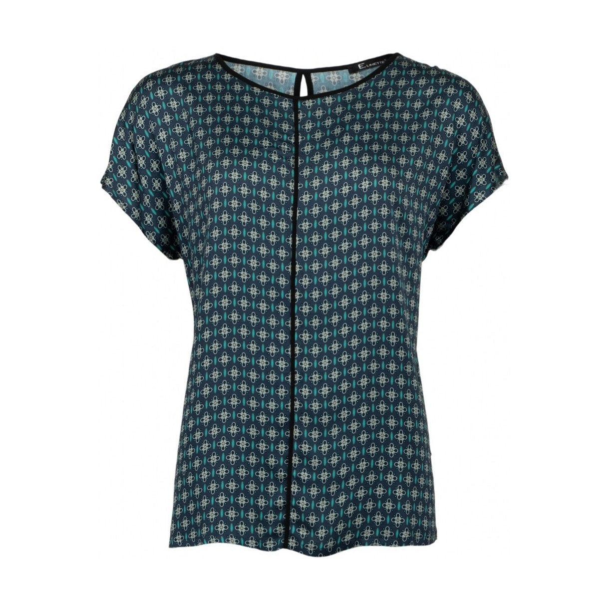 Elinette ELBlouse Bluser 1646 Deep Ocean