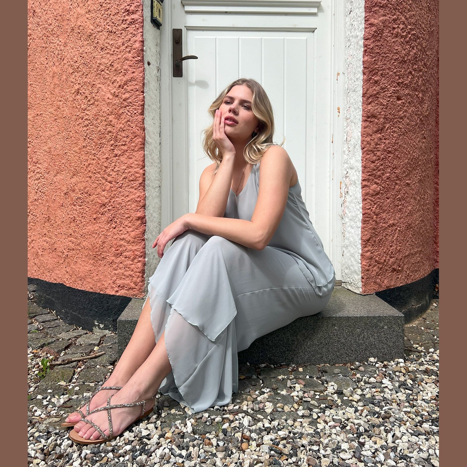 Elinette ELCamilla Bukser 9020 Pearl grey