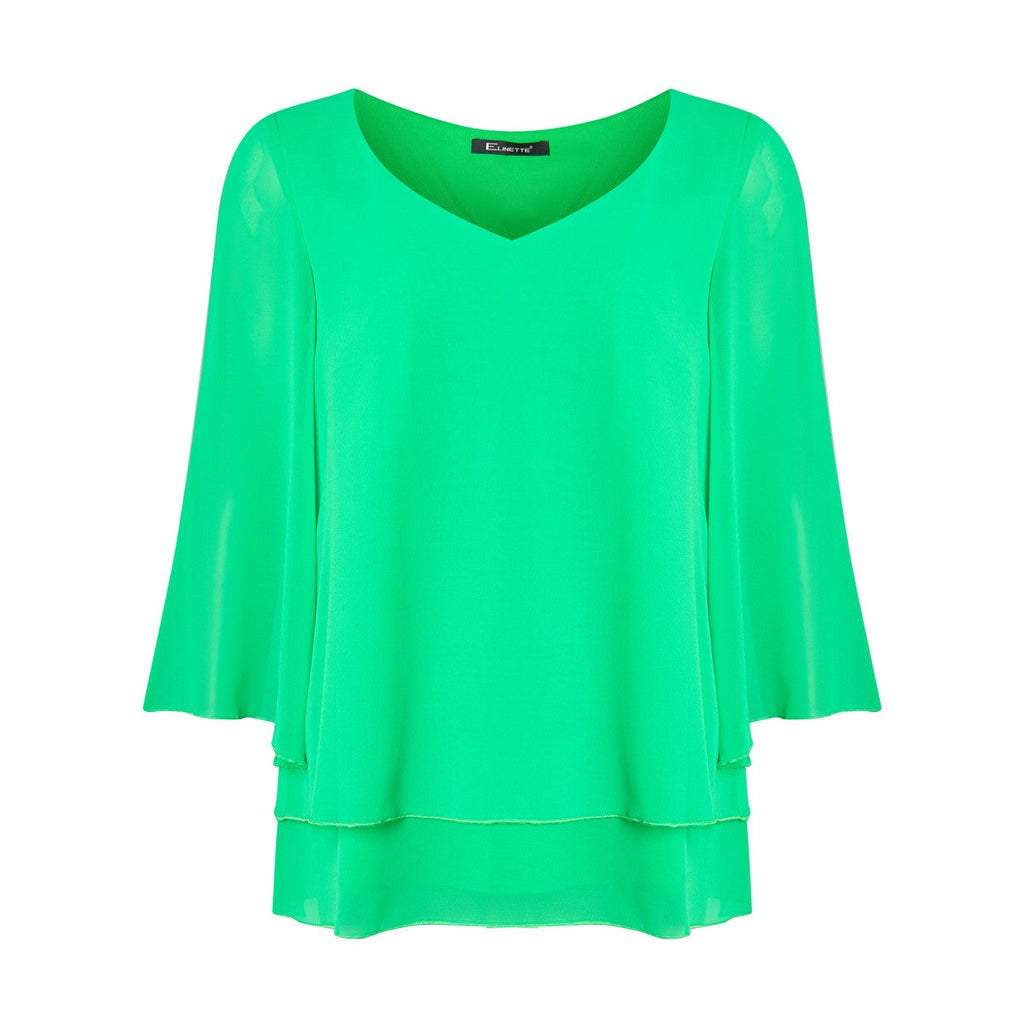 Elinette ELCamma Bluser 3320 Flash green