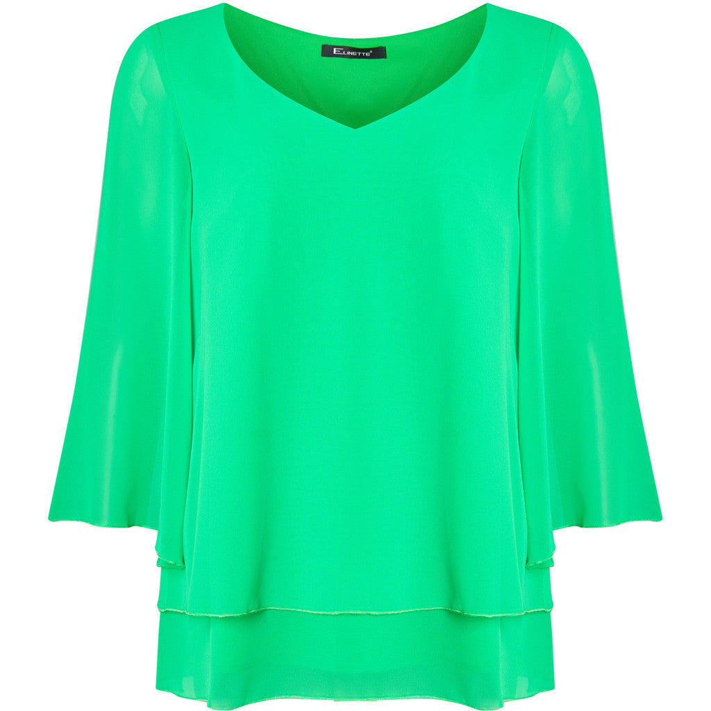 Elinette ELCamma Bluser 3320 Flash green