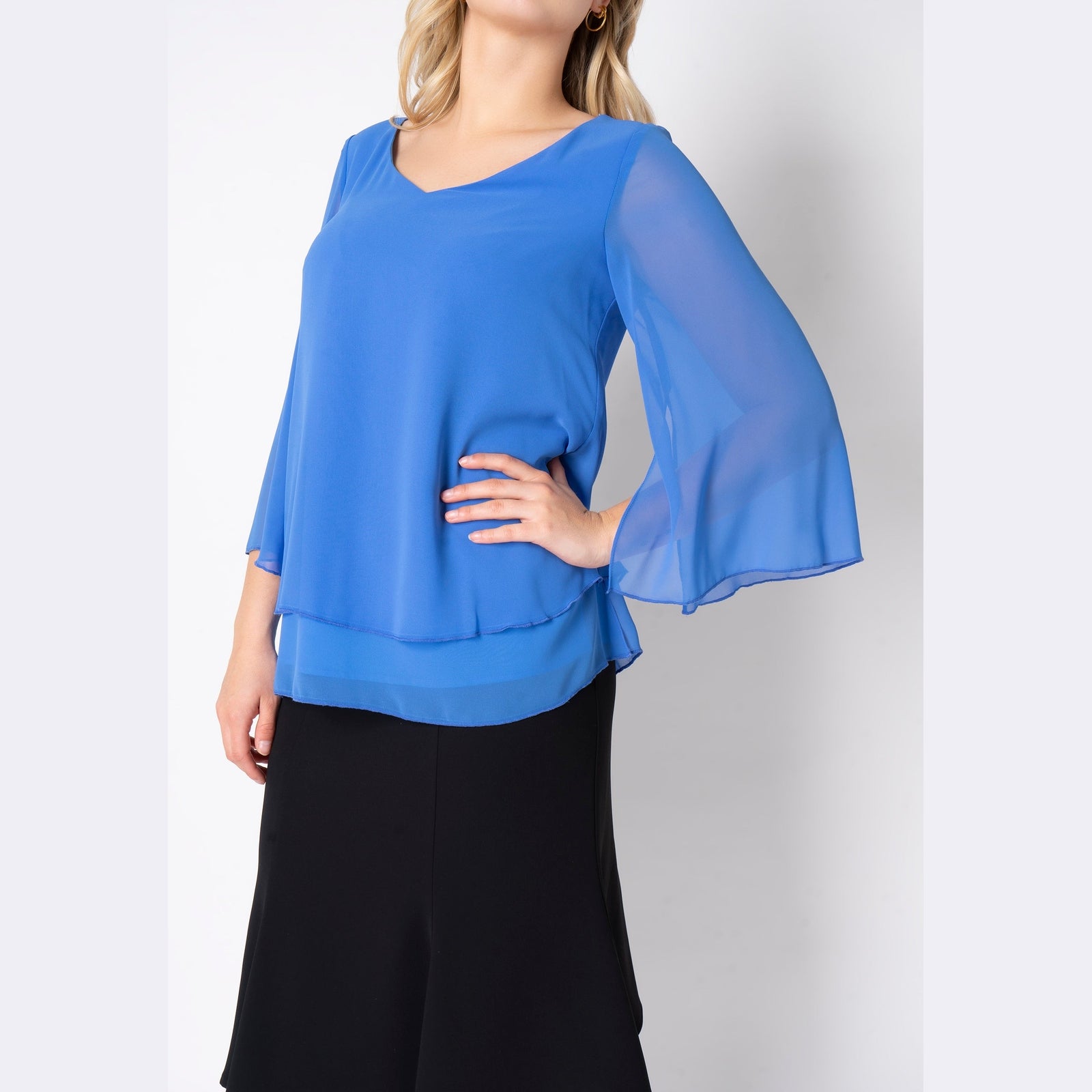 Elinette ELCamma Bluser 5300 Cornflower Blue