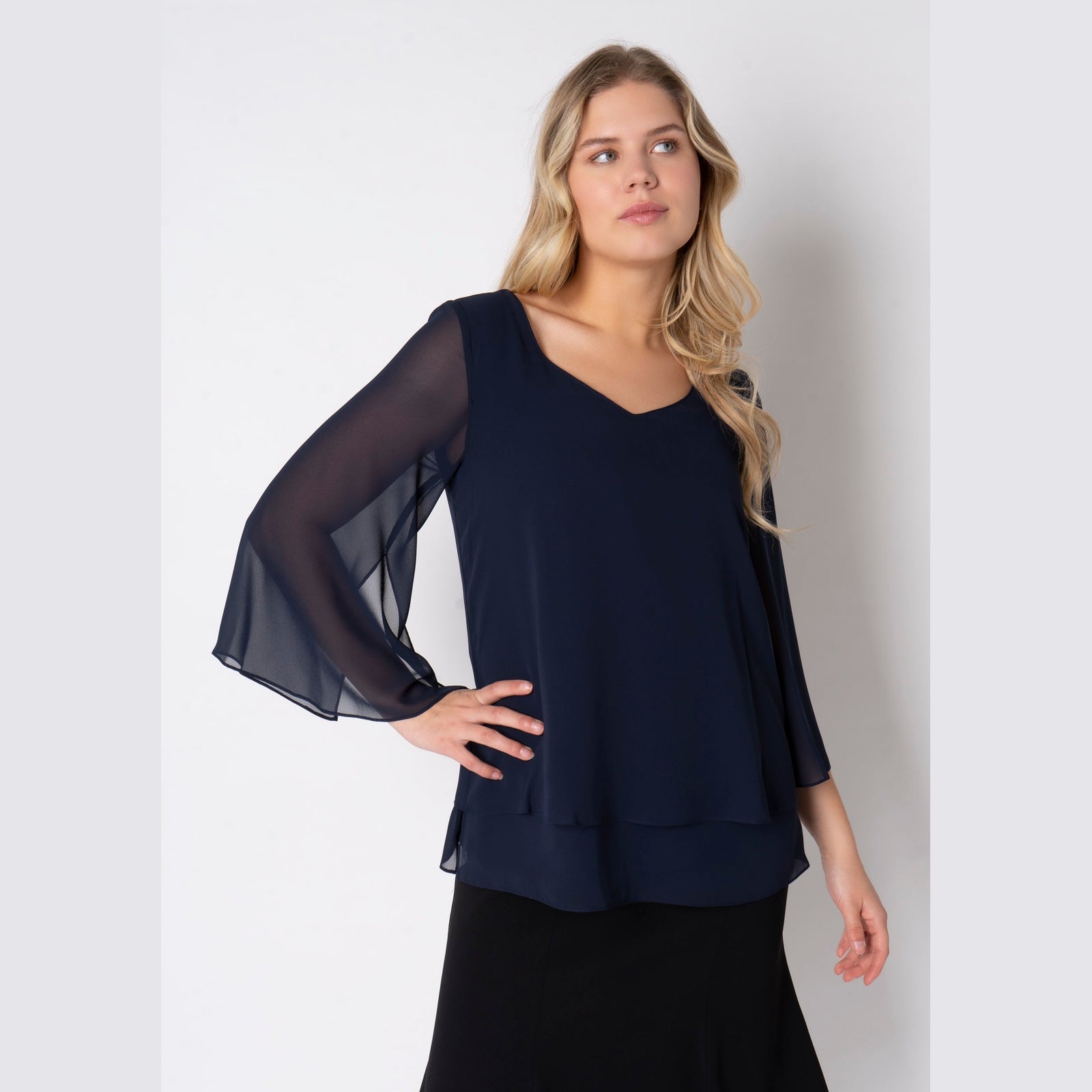 Elinette ELCamma Bluser 5999 NAVY BLUE