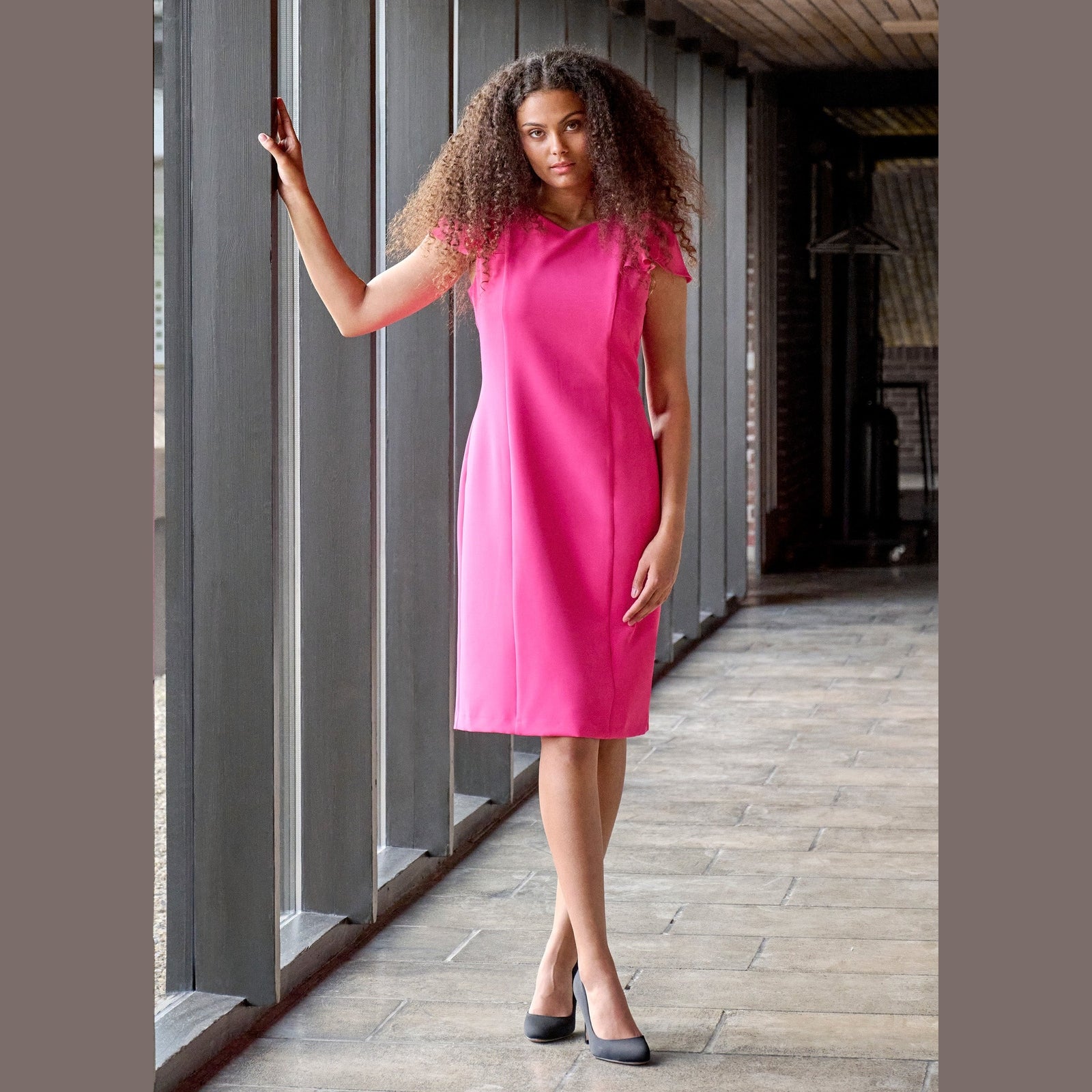 Elinette ELHosanna Kjoler 6325 Magenta pink