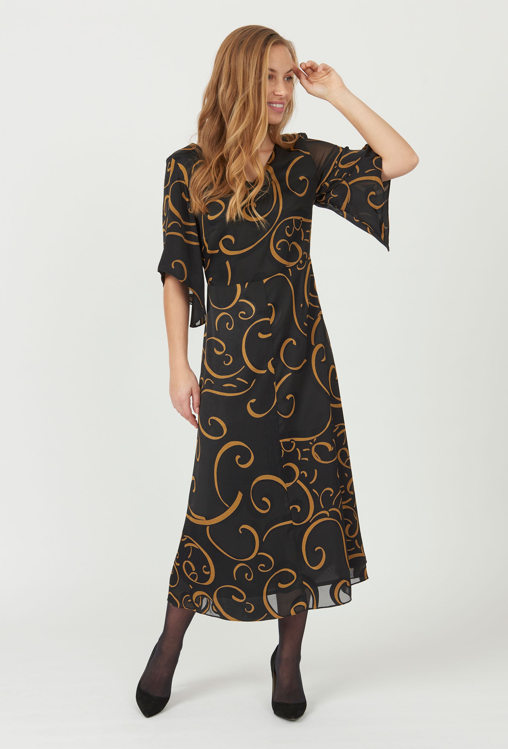 Elinette ELJade Kjoler 1159 Mustard