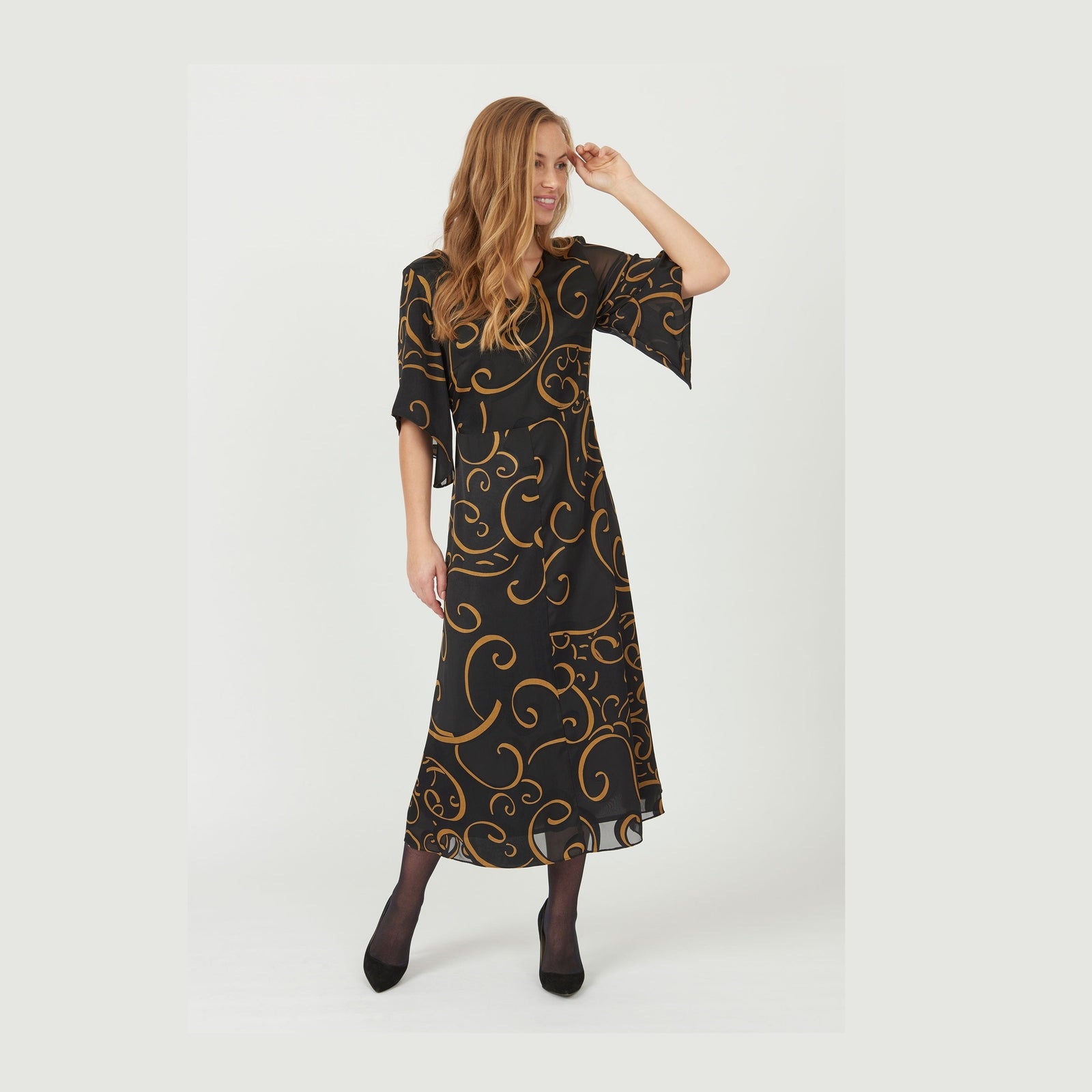 Elinette ELJade Kjoler 1159 Mustard