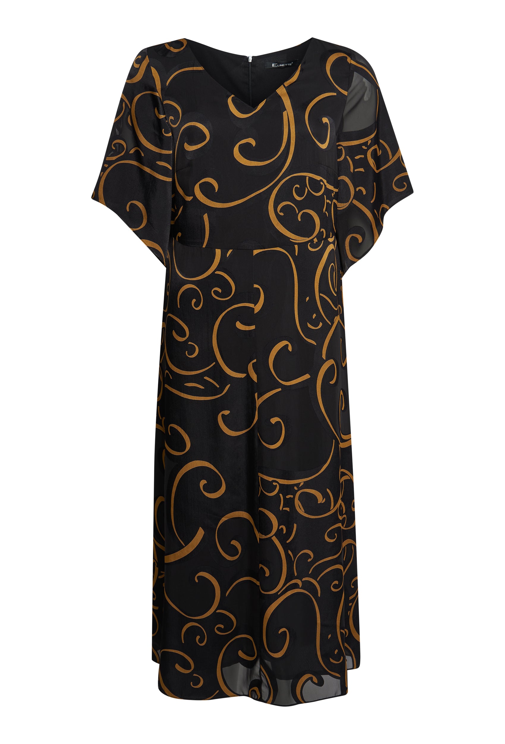 Elinette ELJade Kjoler 1159 Mustard