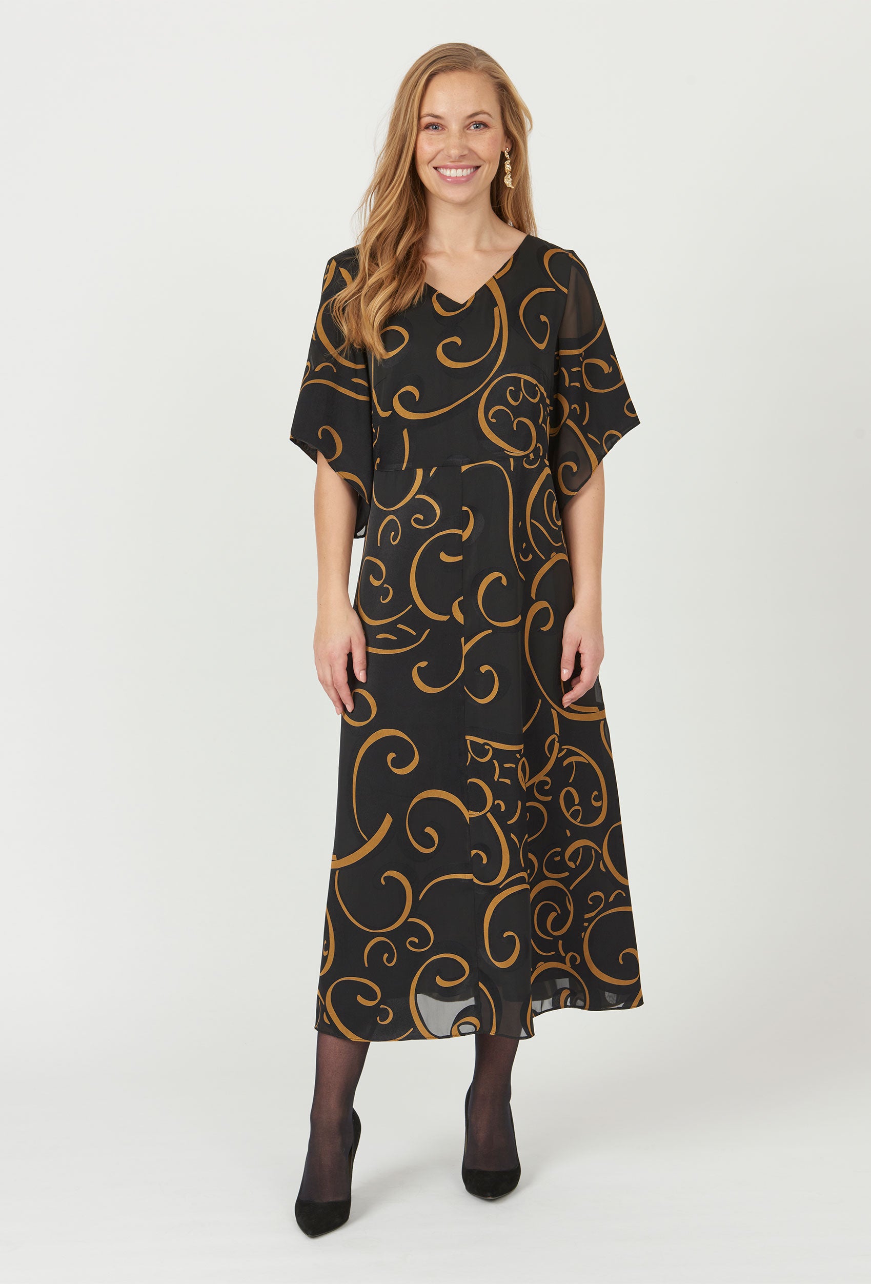 Elinette ELJade Kjoler 1159 Mustard