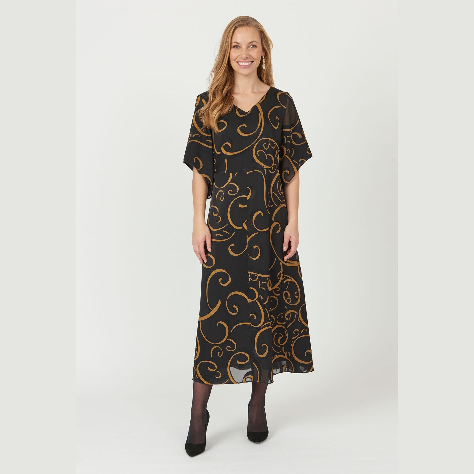 Elinette ELJade Kjoler 1159 Mustard