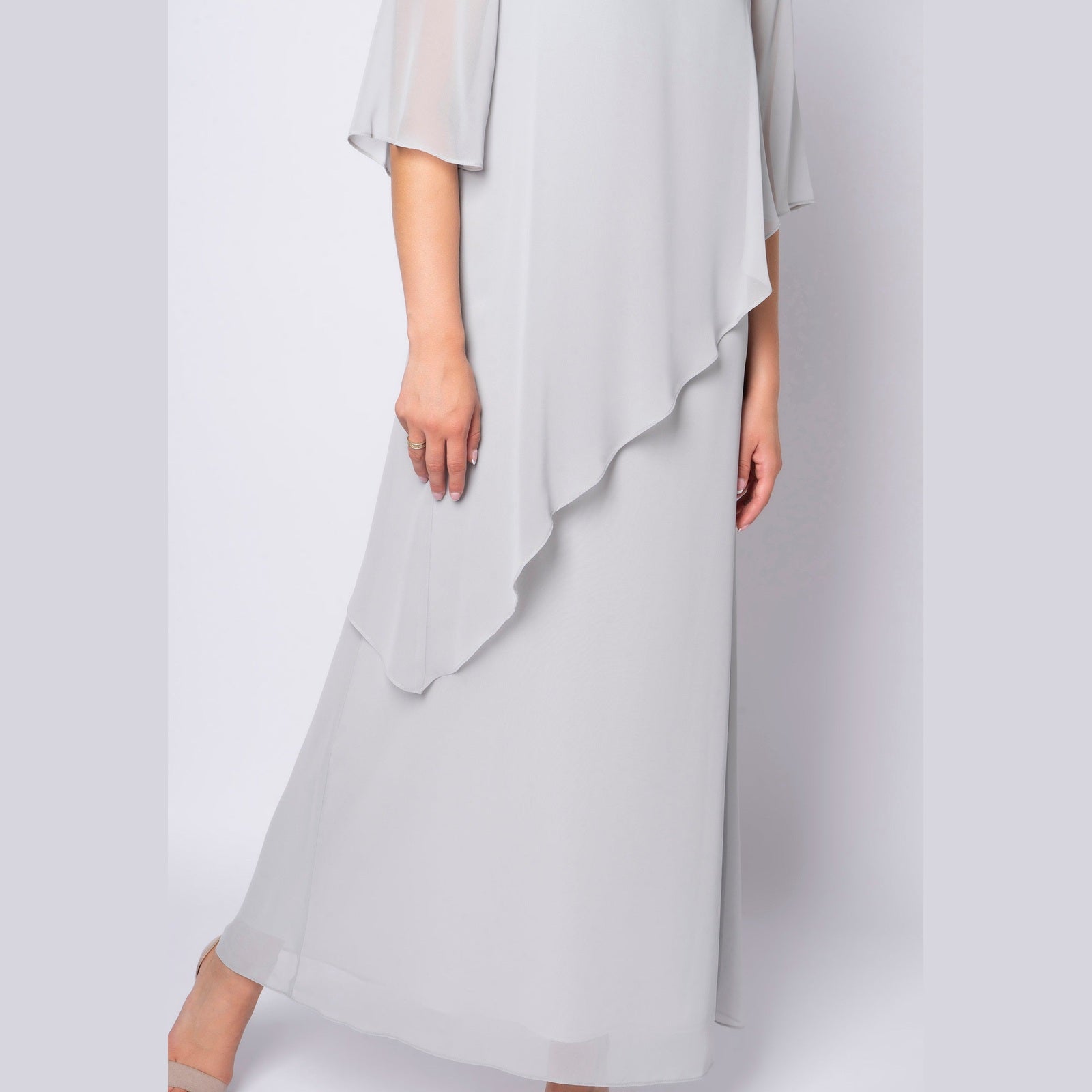 Elinette ELJune Kjoler 9020 Pearl grey