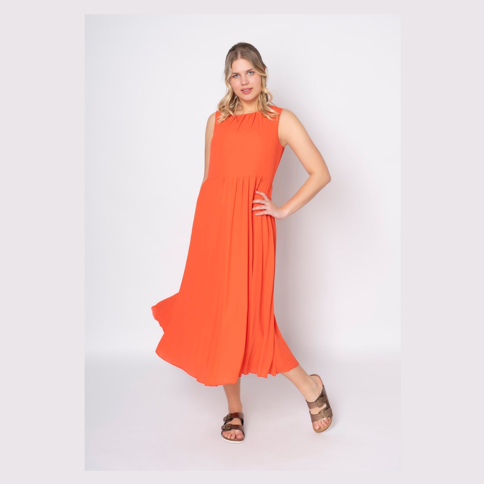 Elinette ELNatazia Kjoler 1245 Sunset Orange