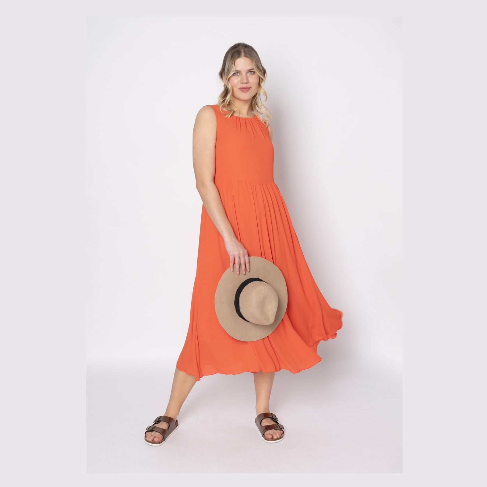 Elinette ELNatazia Kjoler 1245 Sunset Orange