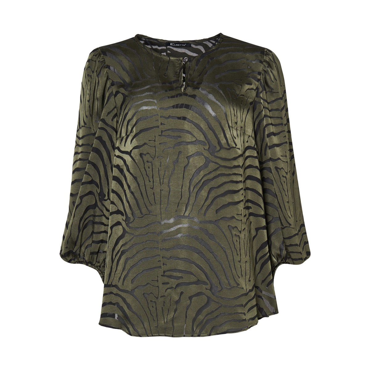 Elinette ELSimona Bluser 3750 Olive Green