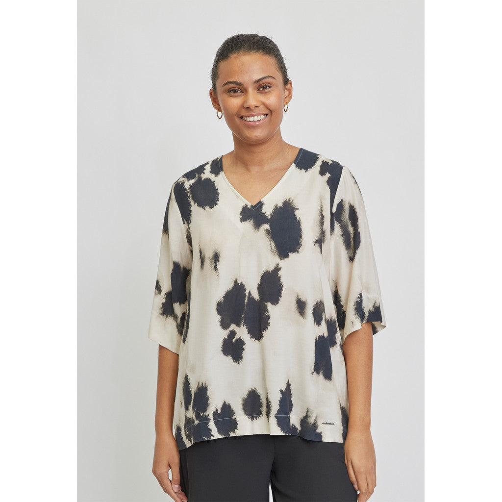 ETHayal mønstret bluse