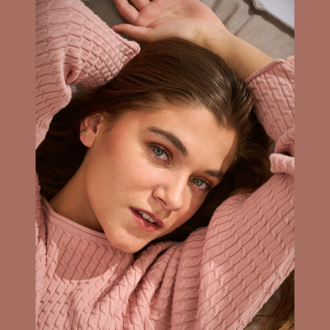 Lind ETAchaia Knit Pullover 2051 Rose