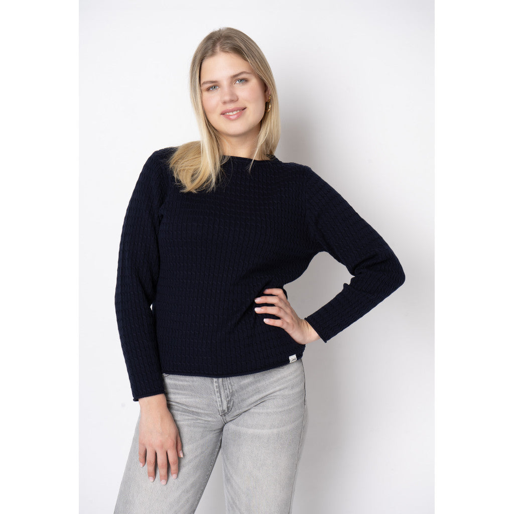 Lind ETAchaia Knit Pullover 5999 NAVY BLUE