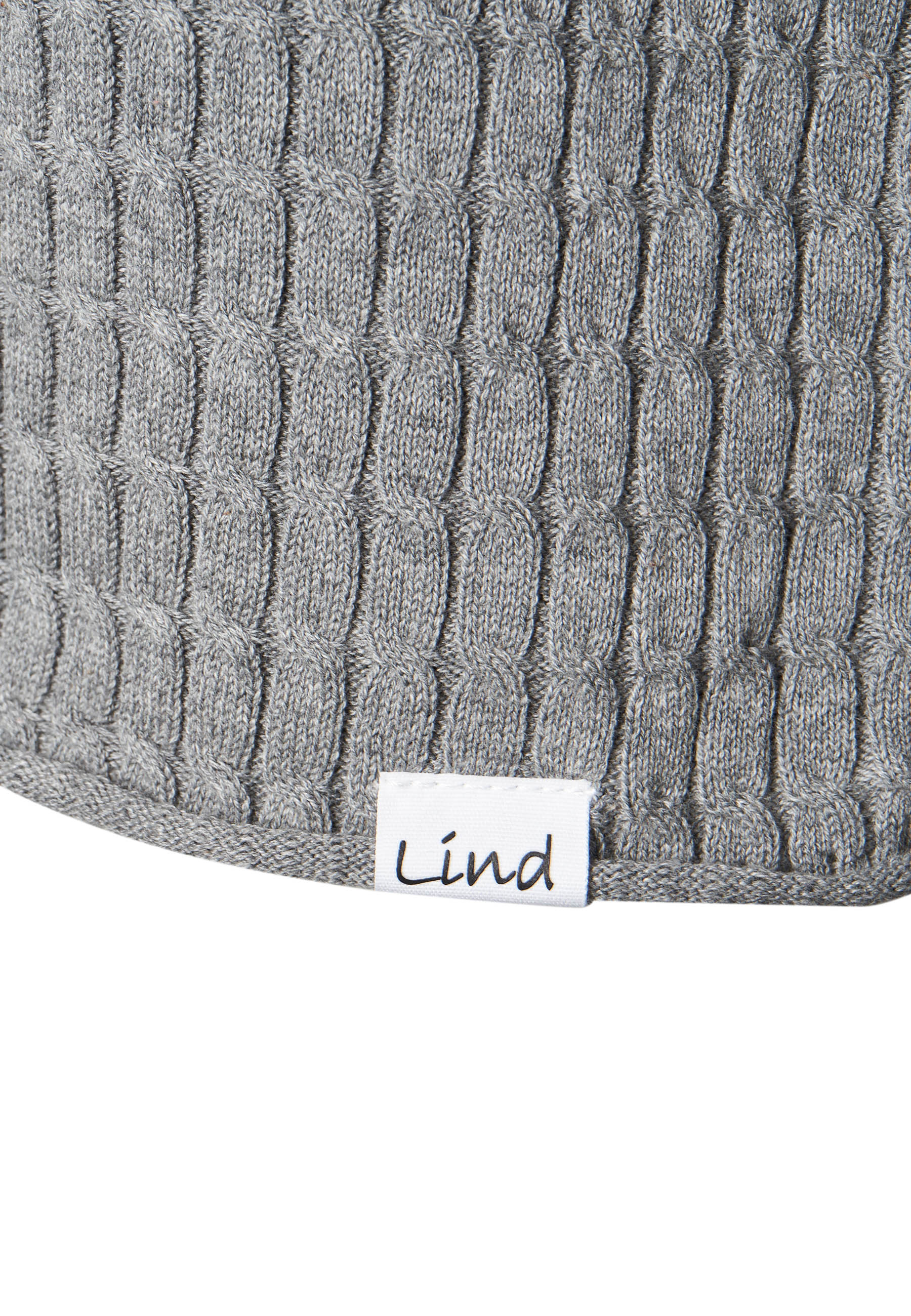 Lind ETAchaia Knit Pullover 9600 Grey melange