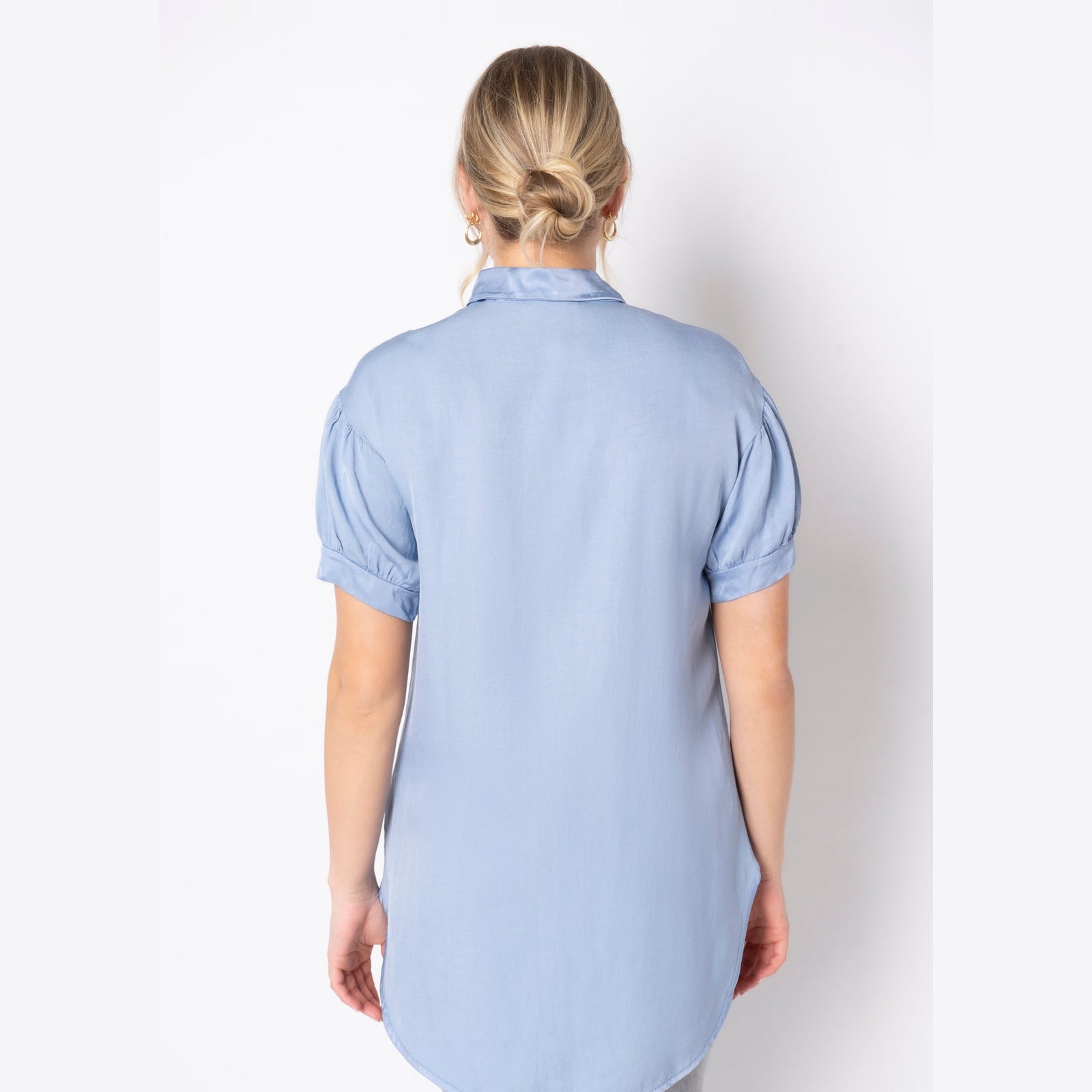 Elton ETAida Skjortebluser 109 Sky Blue