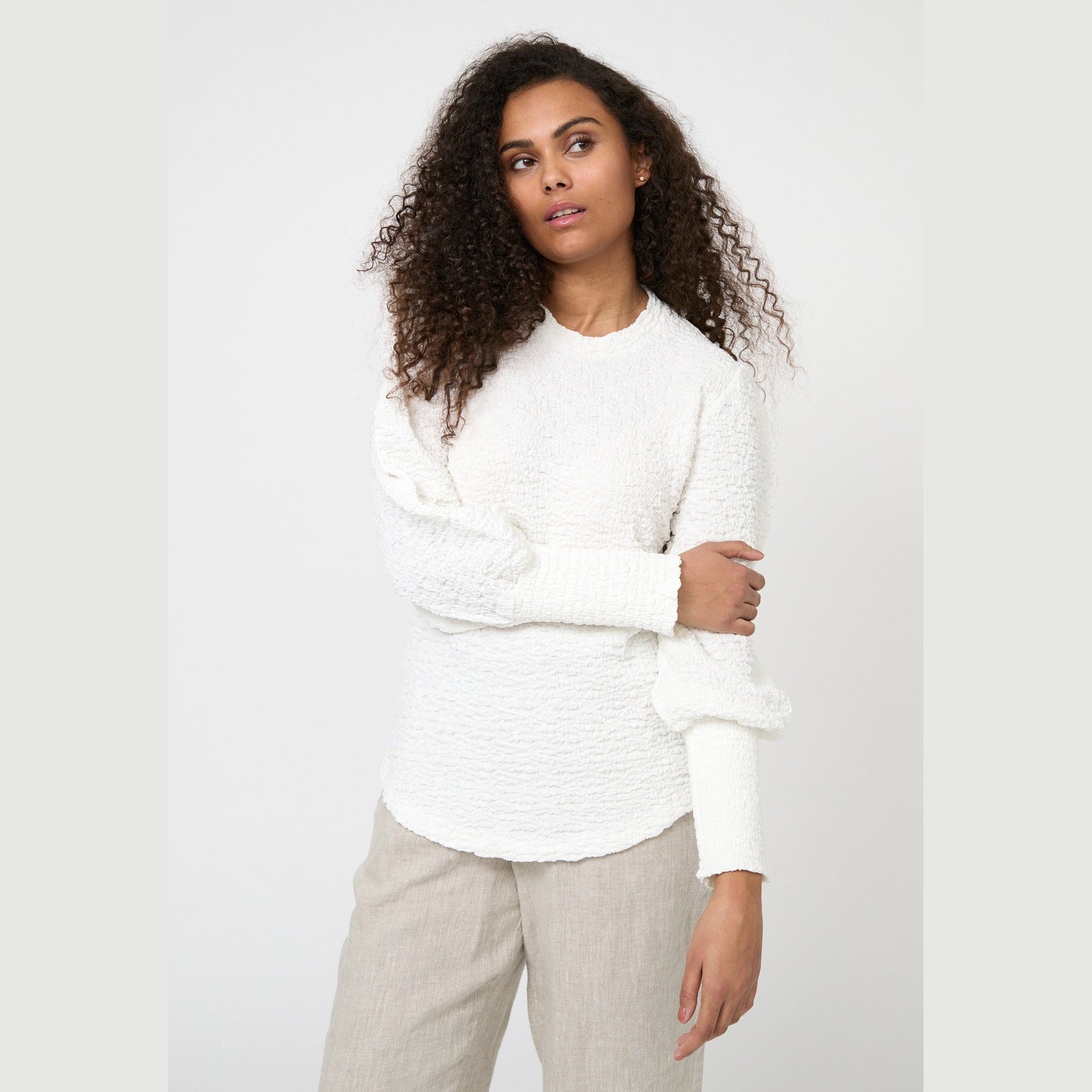 Elton ETBernie T-Shirt 1060 Vanilla