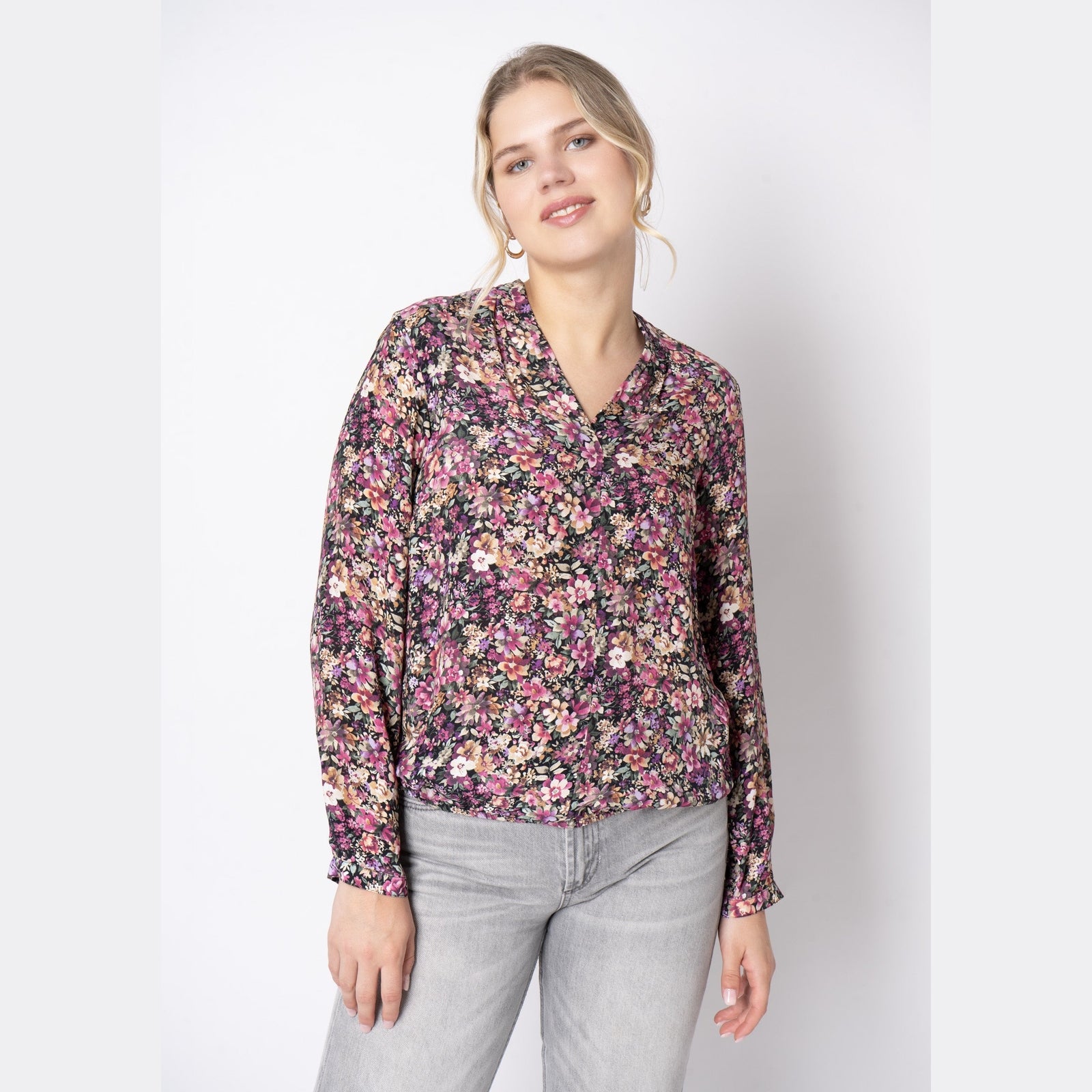 Elton ETBlouse Bluser 163 Fuchsia