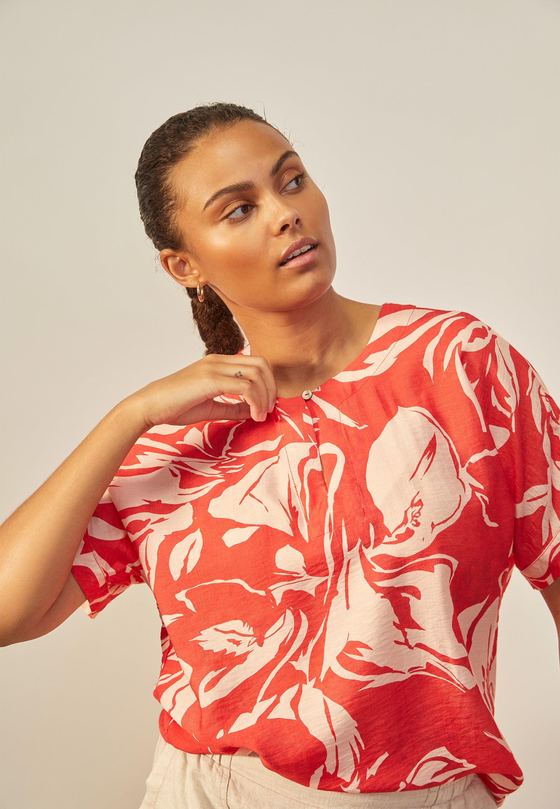 Elton ETCarmilla Bluser 2480 raspberry red