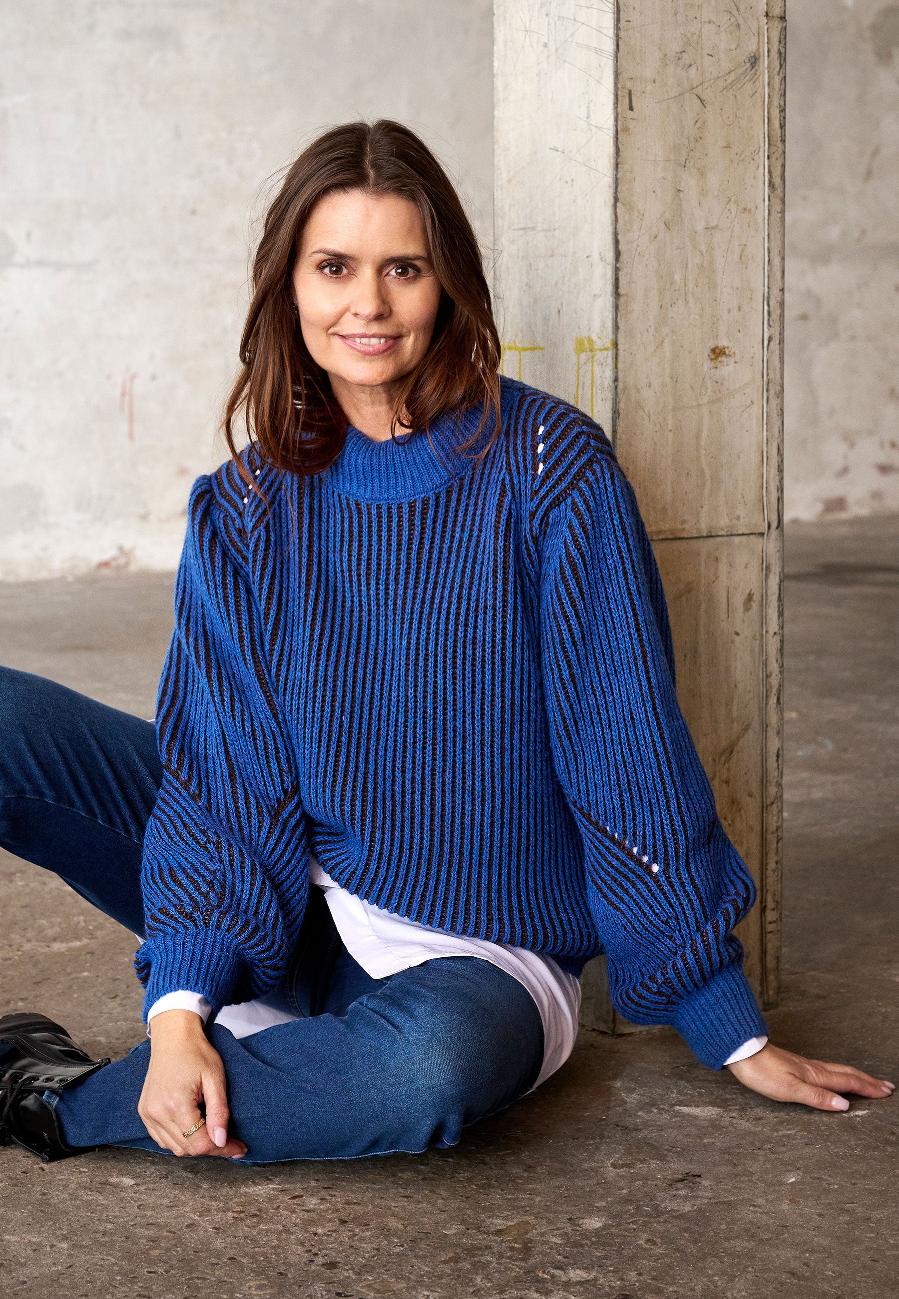 Elton ETDi Knit Pullover 057 China blue