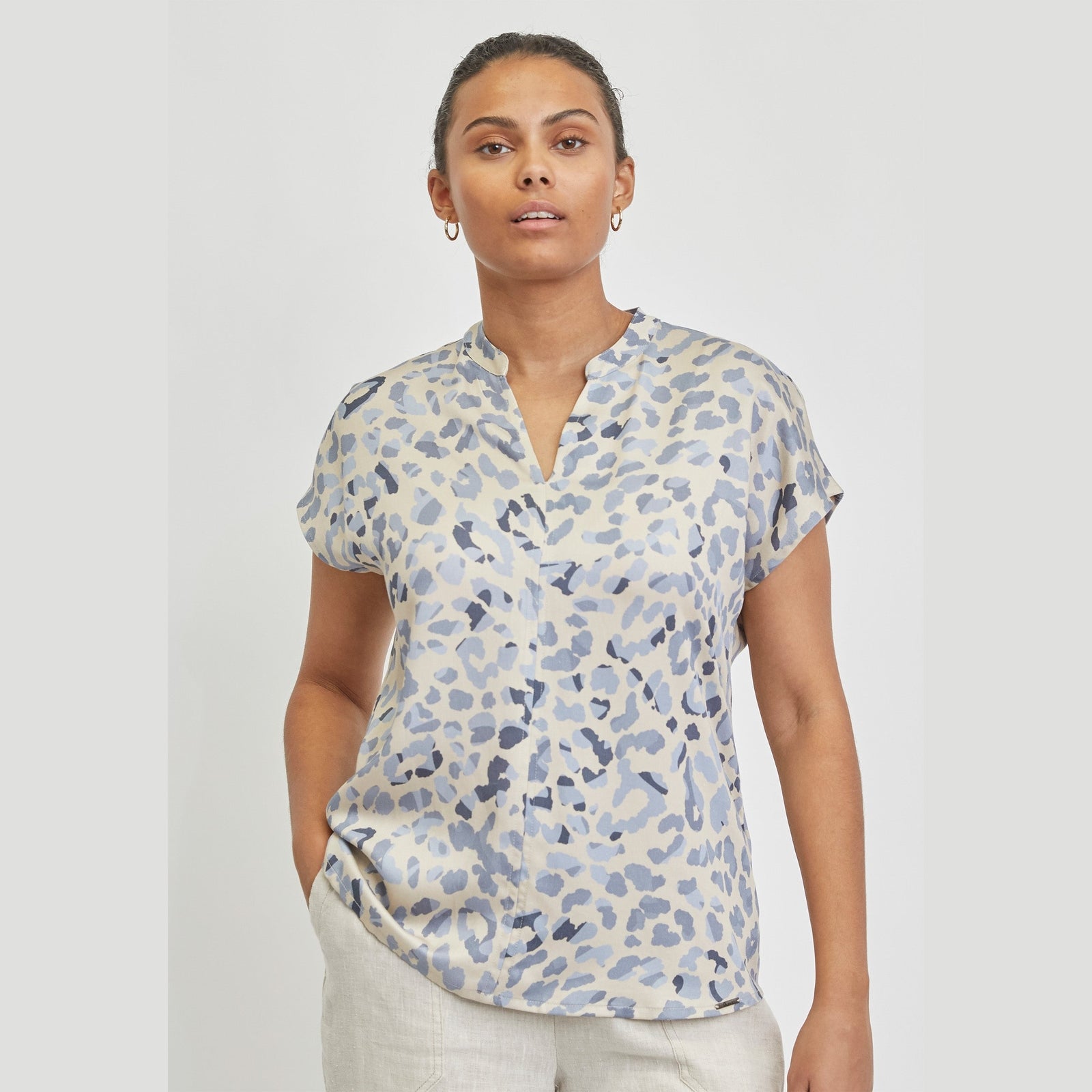Elton ETElvina Bluser 5000 LIGHT BLUE