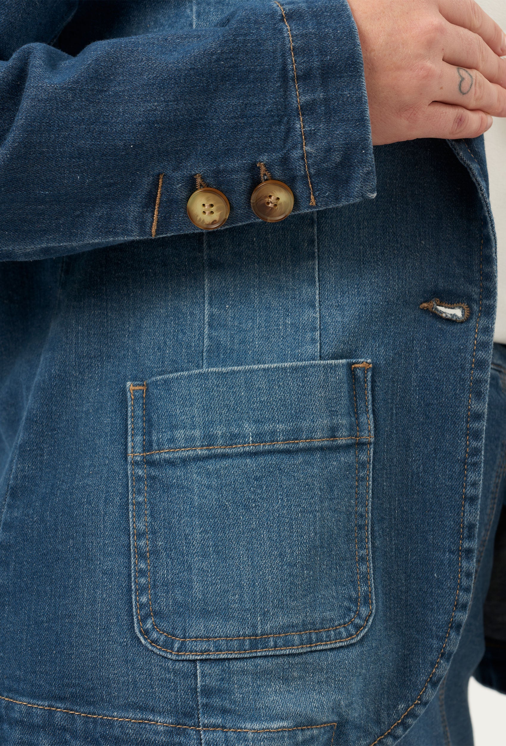 Elton ETEva Blazer 052 Denim Blue