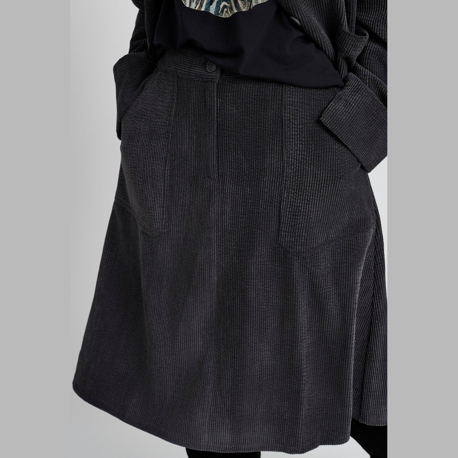 Elton ETFie Nederdele 9500 GREY