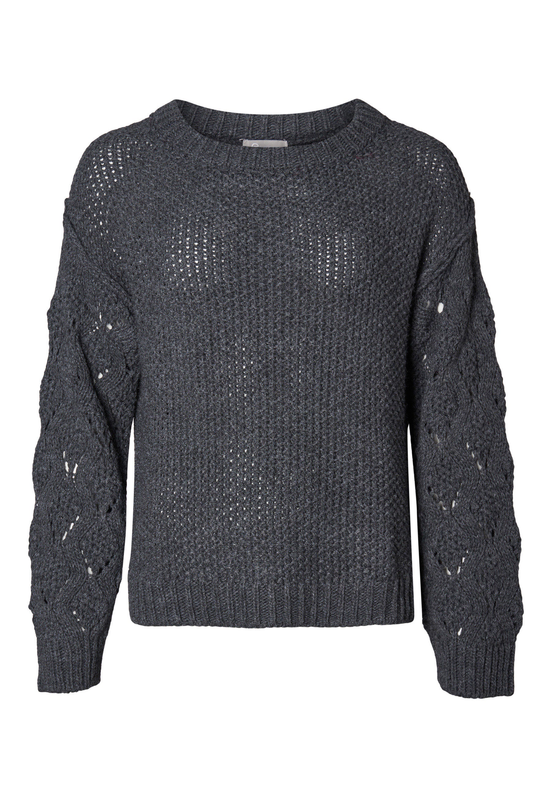 Elton ETFine Knit Pullover 9950 DARK GREY MELANGE
