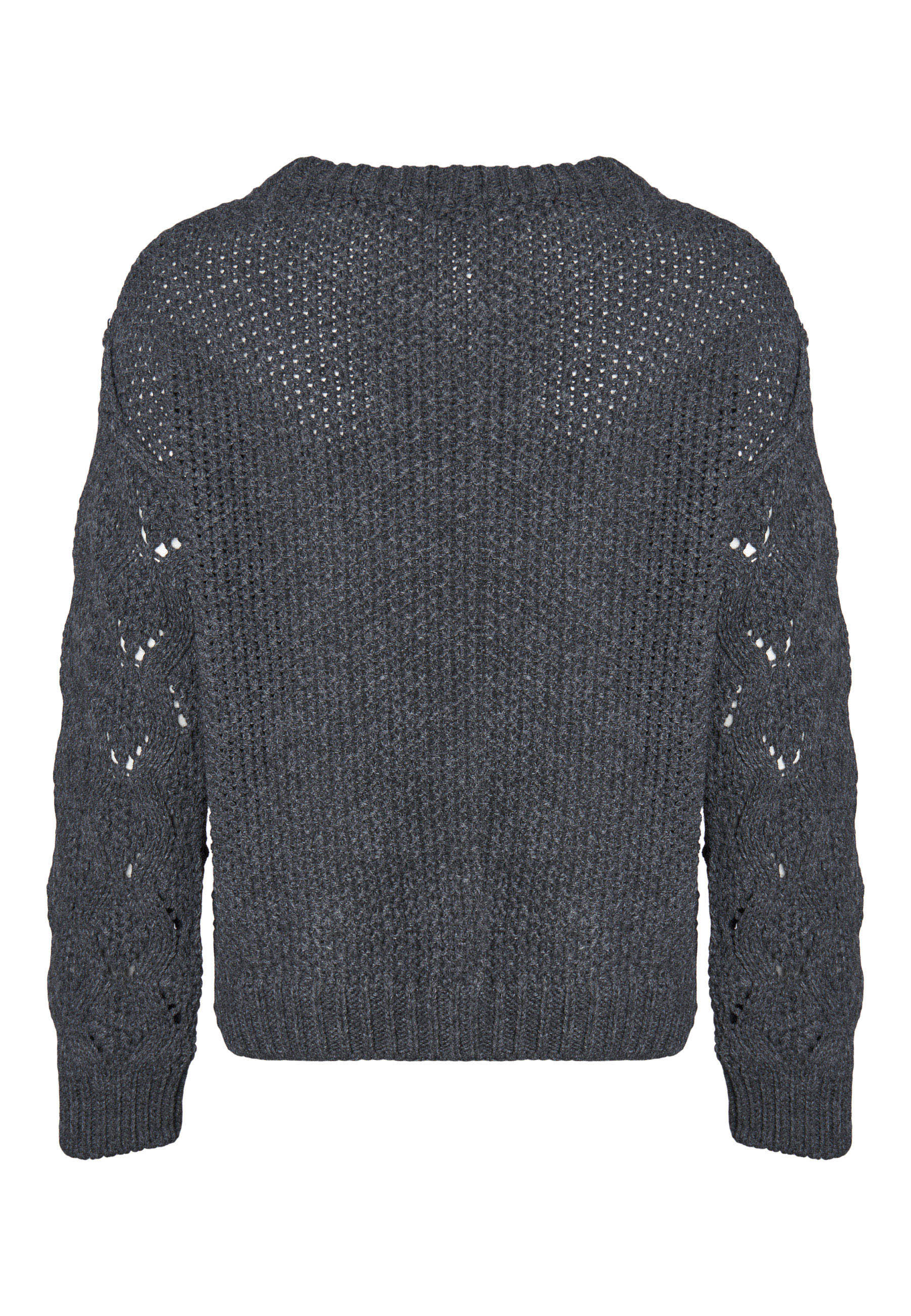 Elton ETFine Knit Pullover 9950 DARK GREY MELANGE
