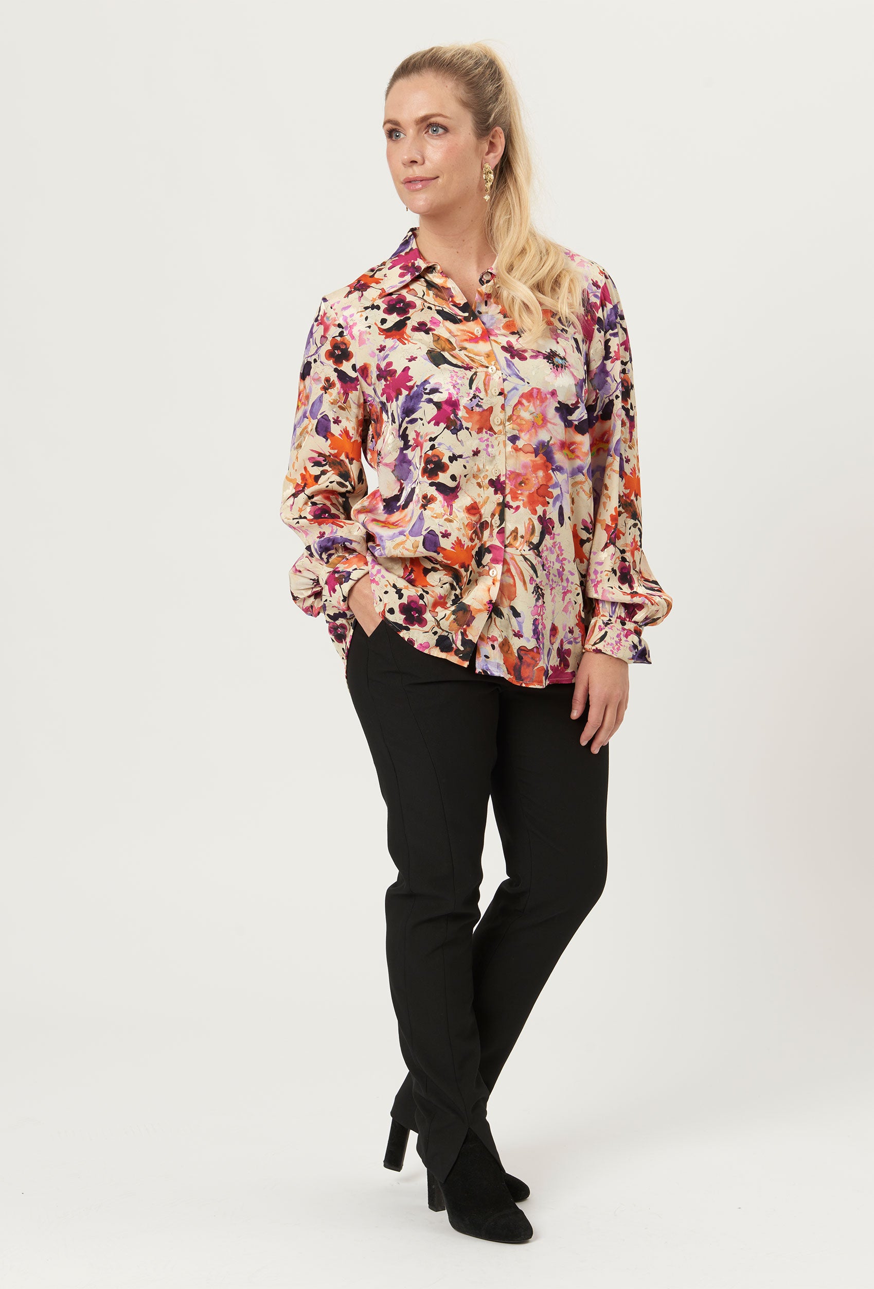 Elton ETFreja Skjortebluser 158 multi colored