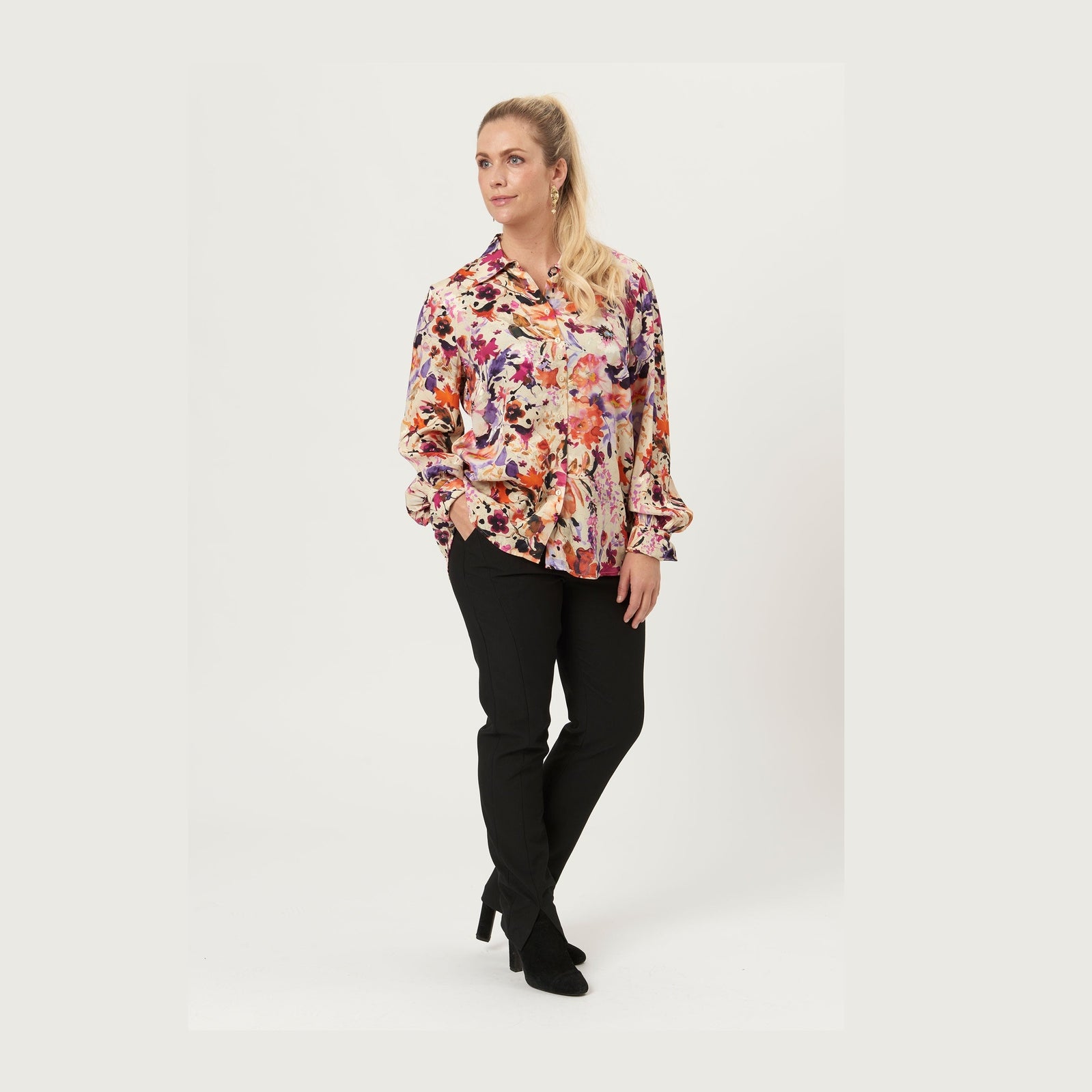 Elton ETFreja Skjortebluser 158 multi colored