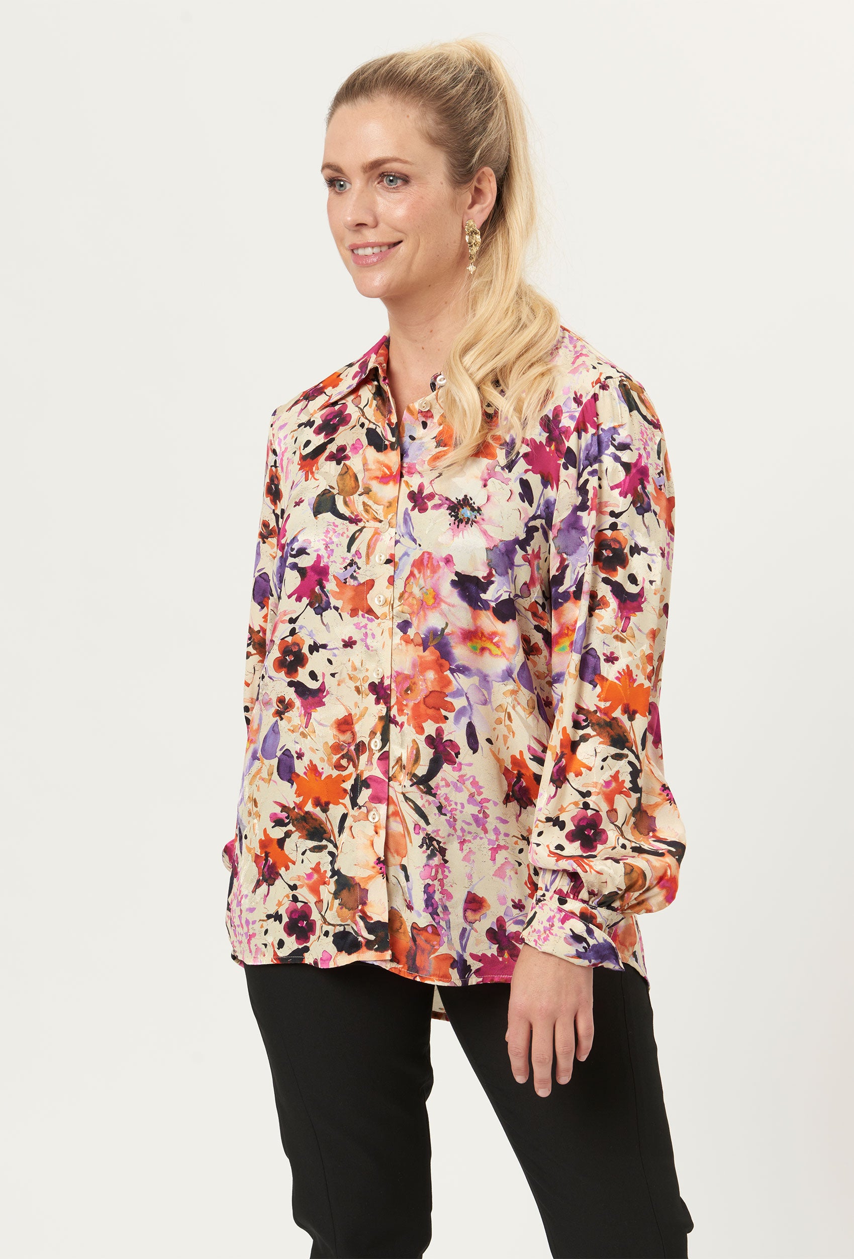 Elton ETFreja Skjortebluser 158 multi colored