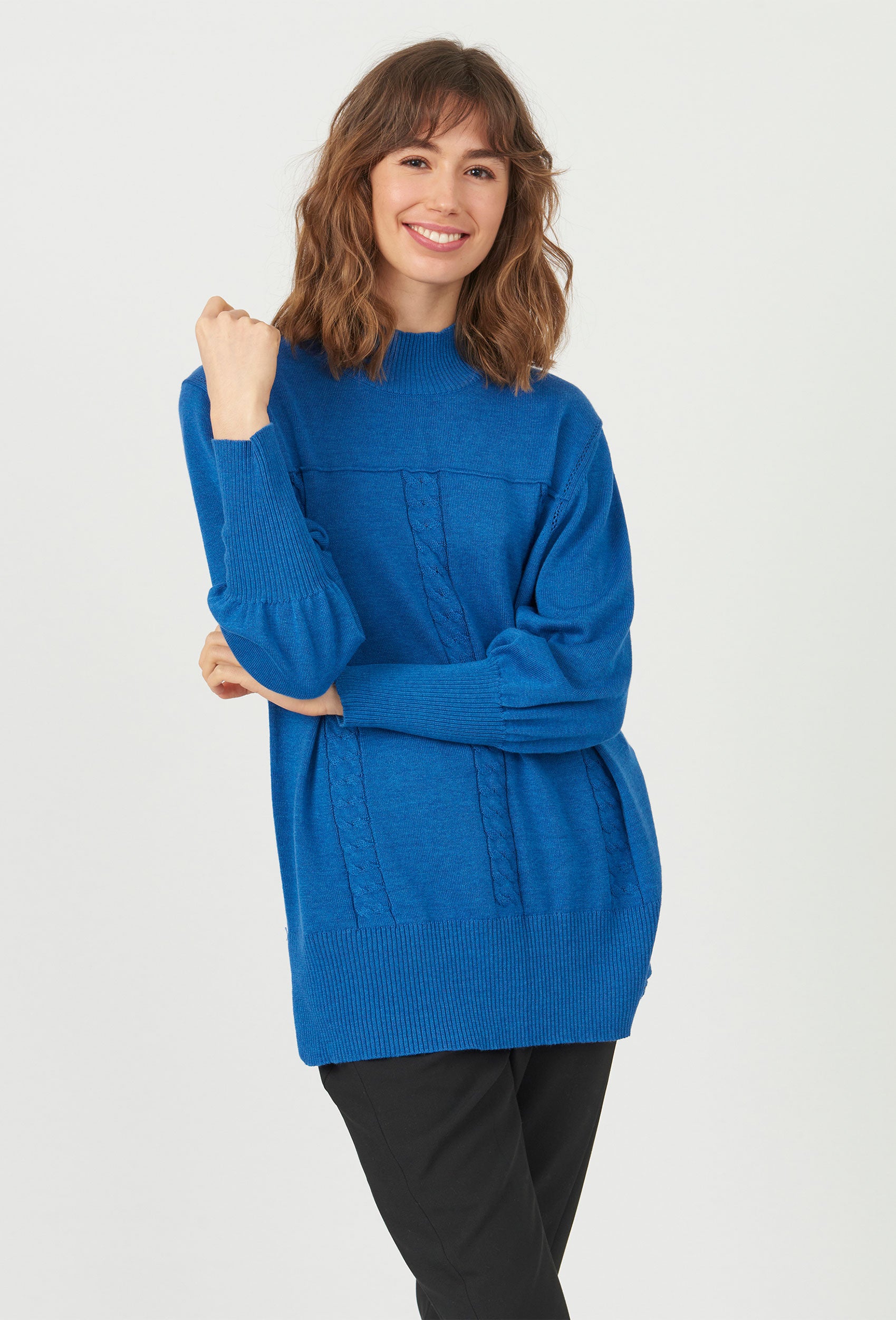 Elton ETFura Knit Pullover 266 Cobalt Blue