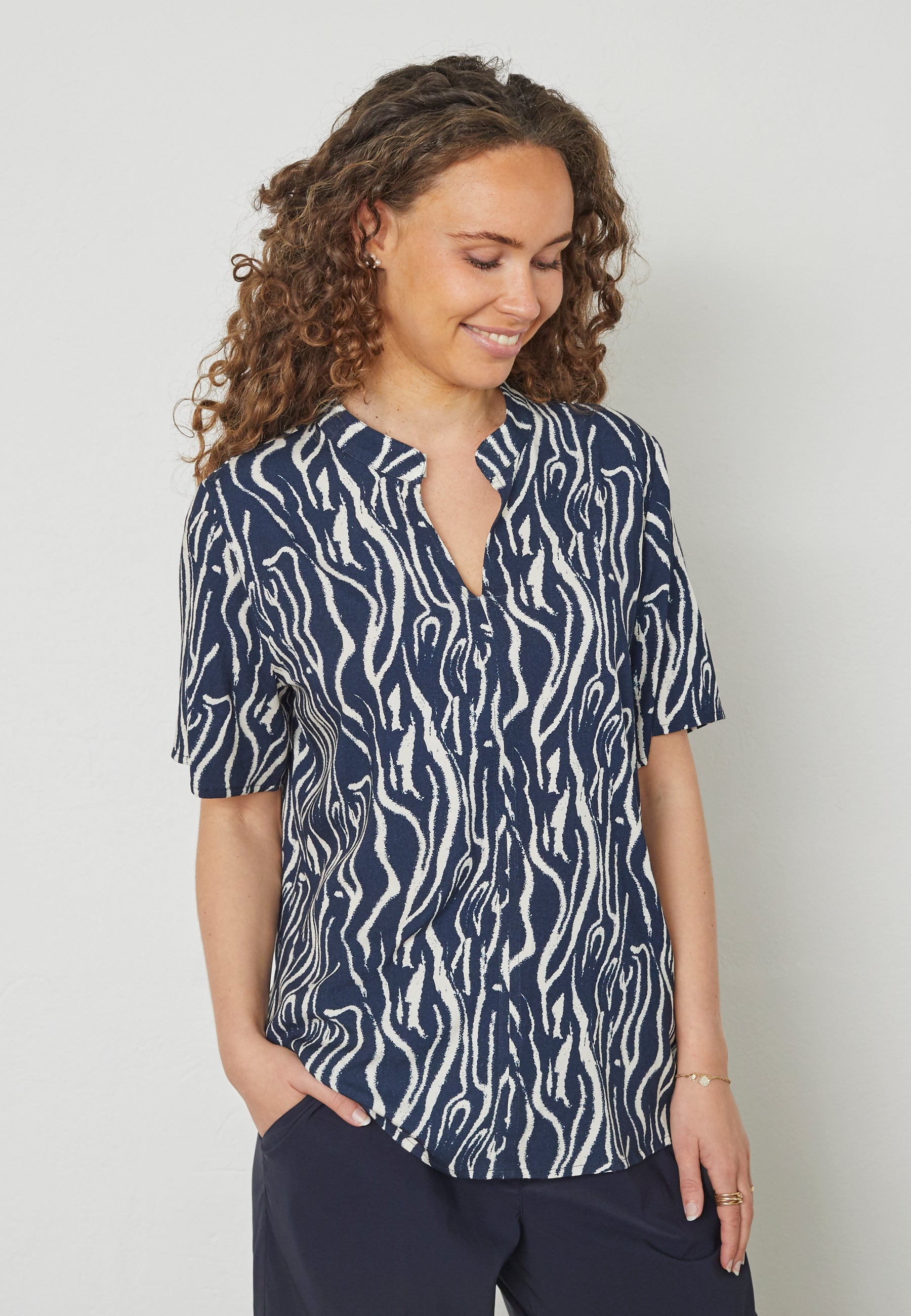 Elton ETGillian Bluser 5999 NAVY BLUE