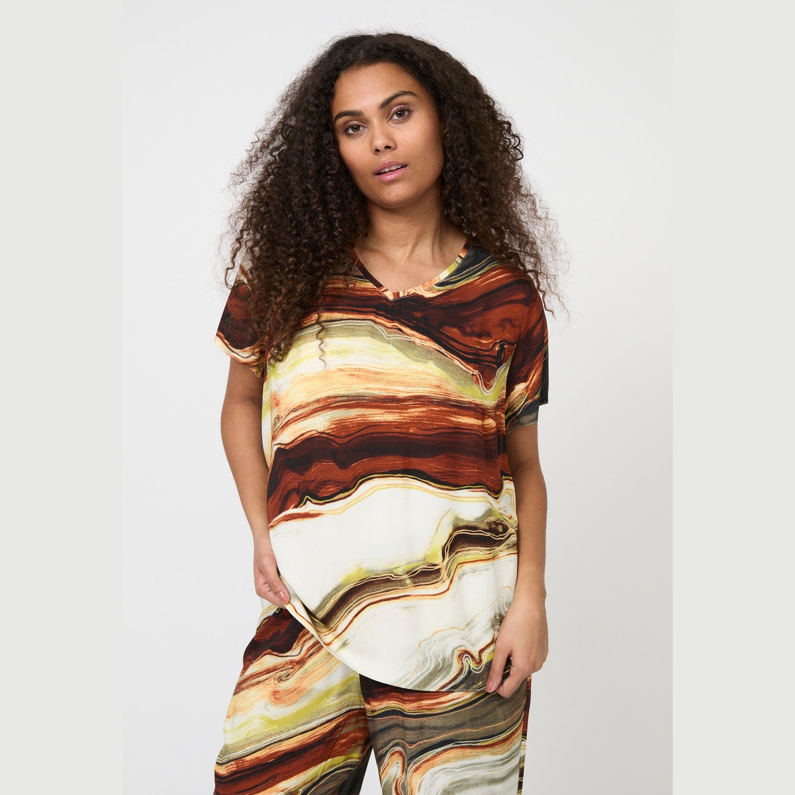 Elton ETGin Bluser 1325 Cashew Brown