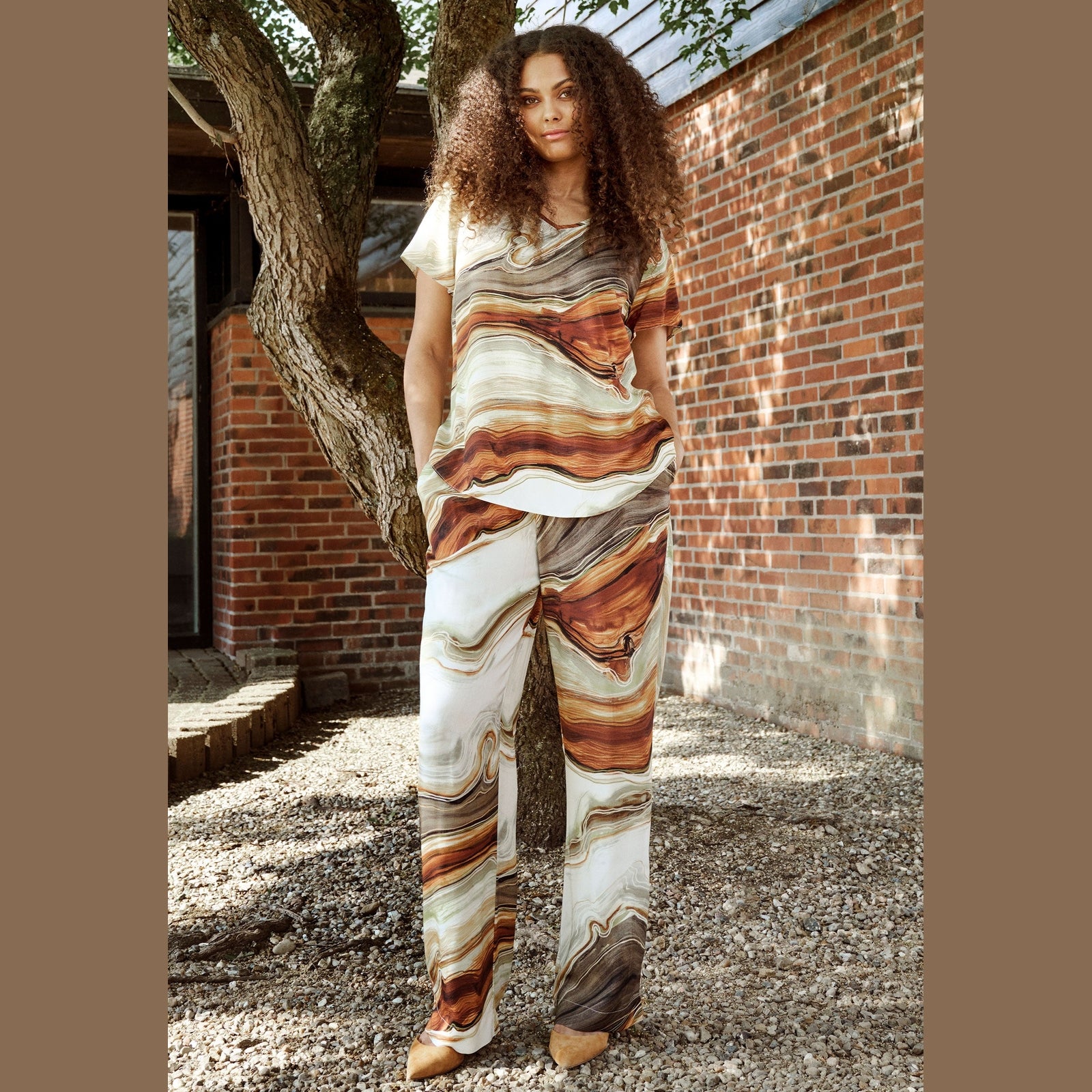 Elton ETGin Bluser 1325 Cashew Brown