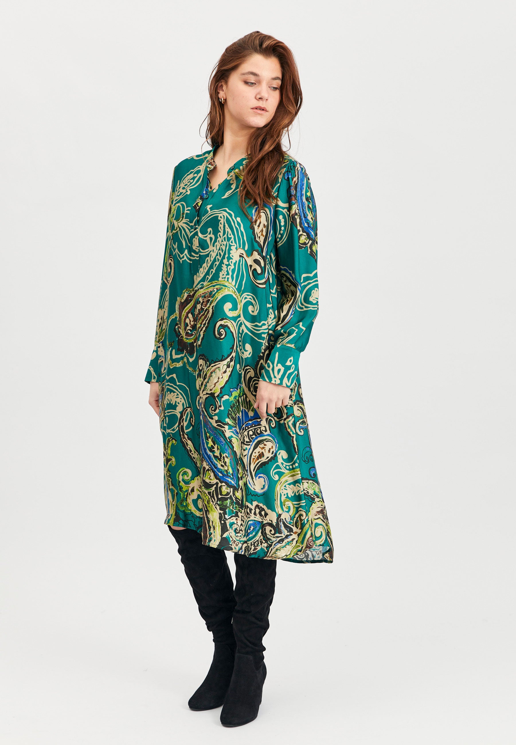 Elton ETGloria Kjoler 129 Emerald Green