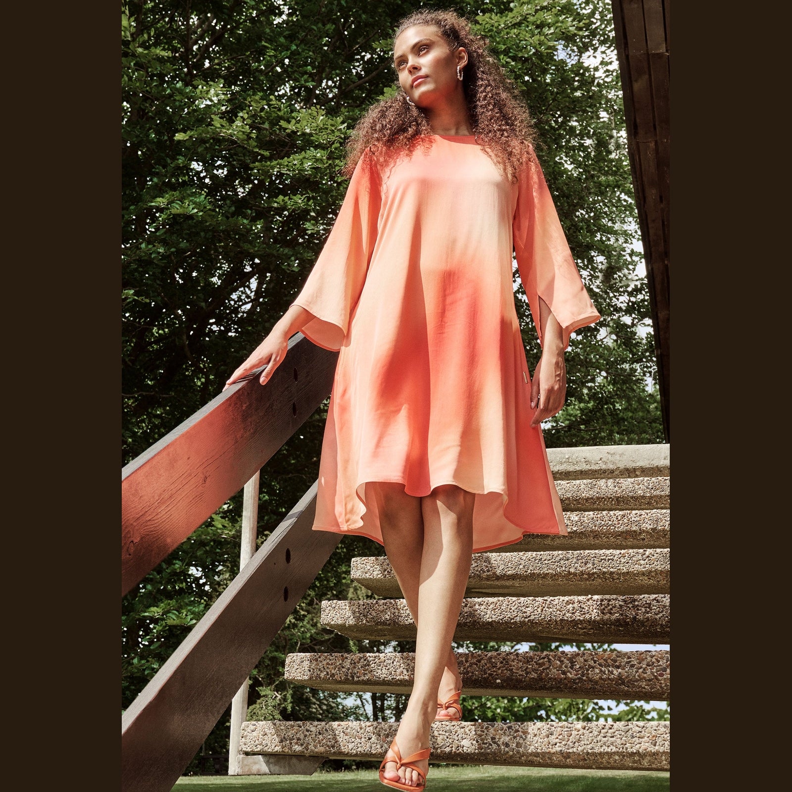 Elton ETHarlow Kjoler 8150 Light Coral Red