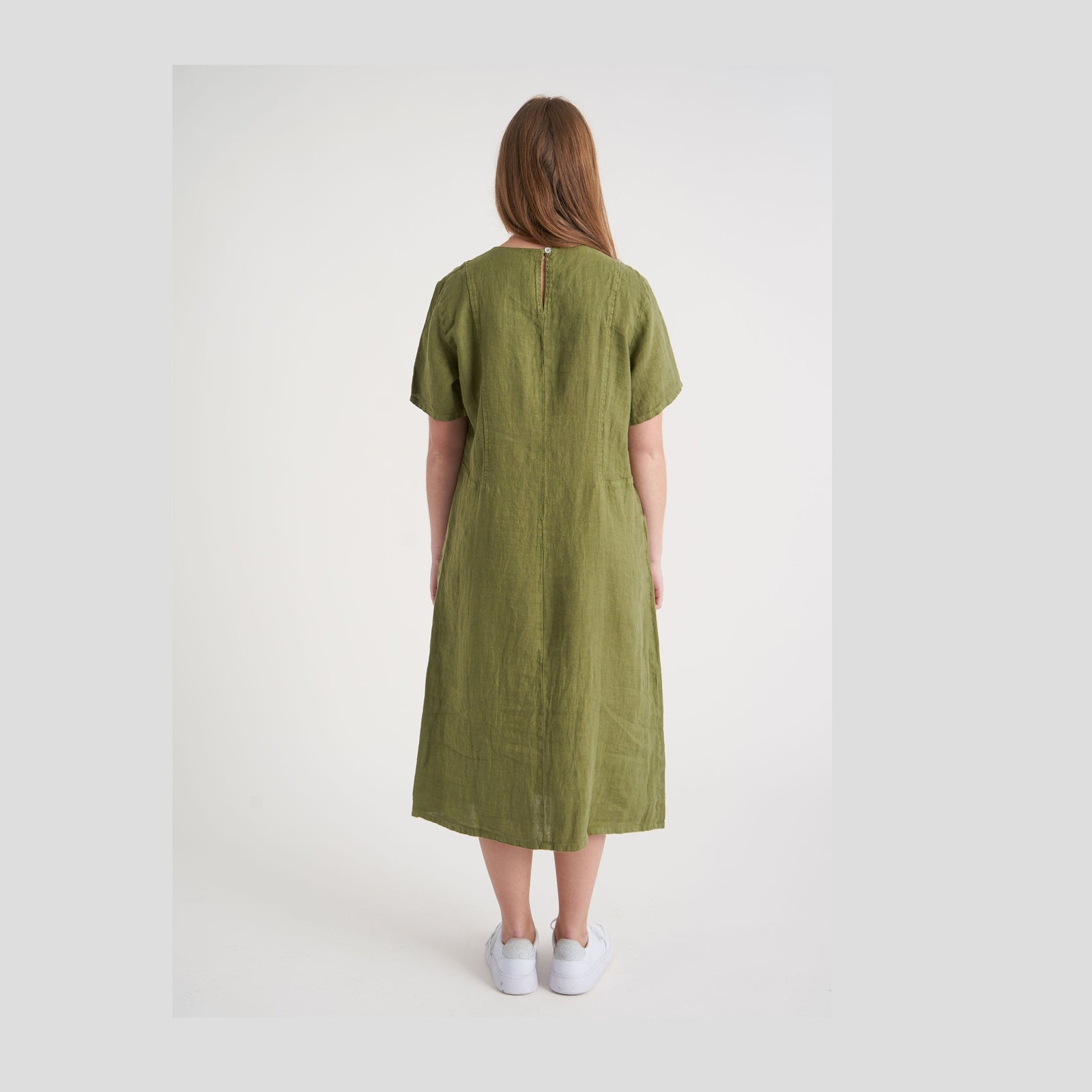 Elton ETHeddi Kjoler 062 Olive green