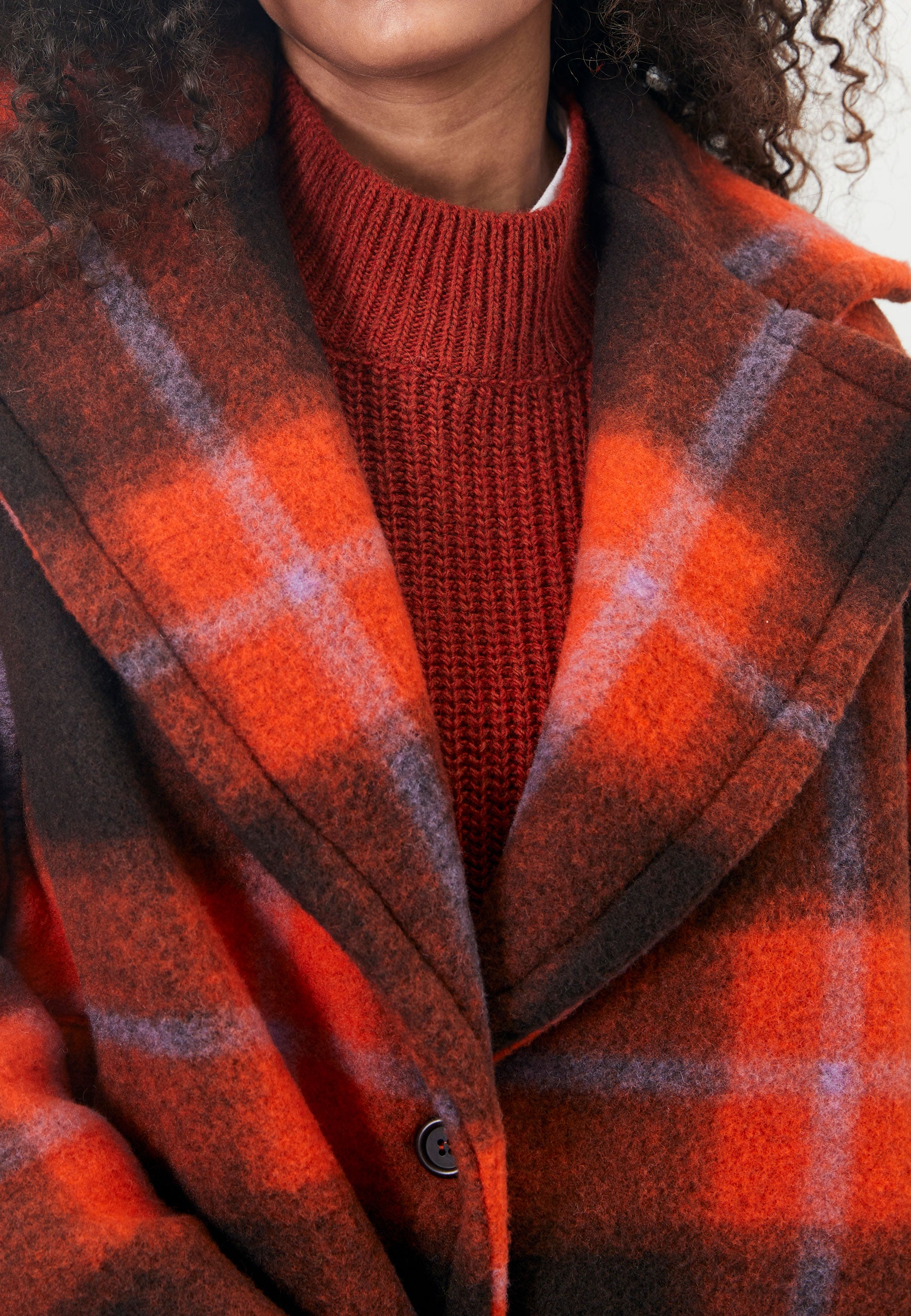 Elton ETIngeborg Overtøj 093 Dark Orange