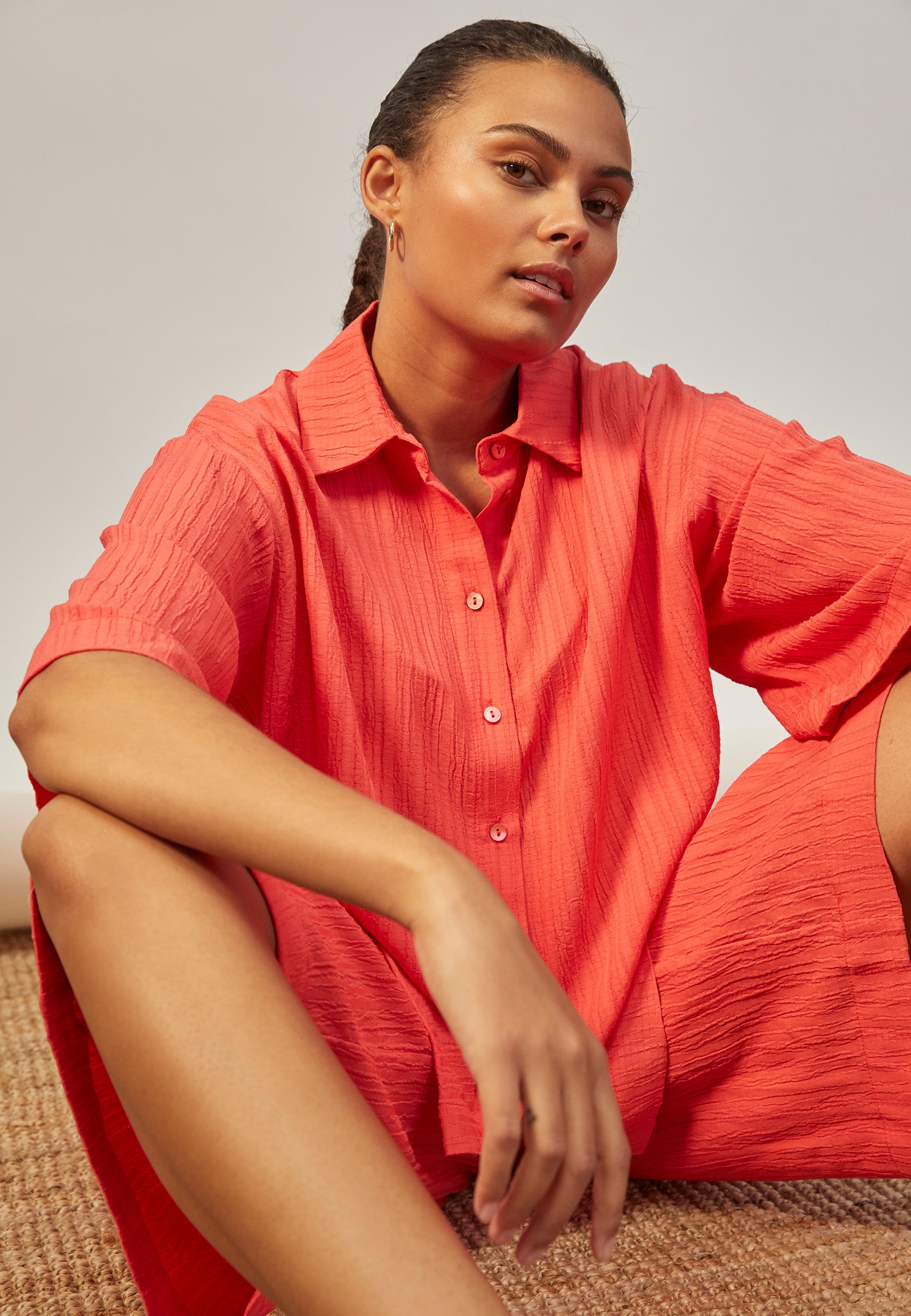 Elton ETIngrid Skjortebluser 2480 raspberry red