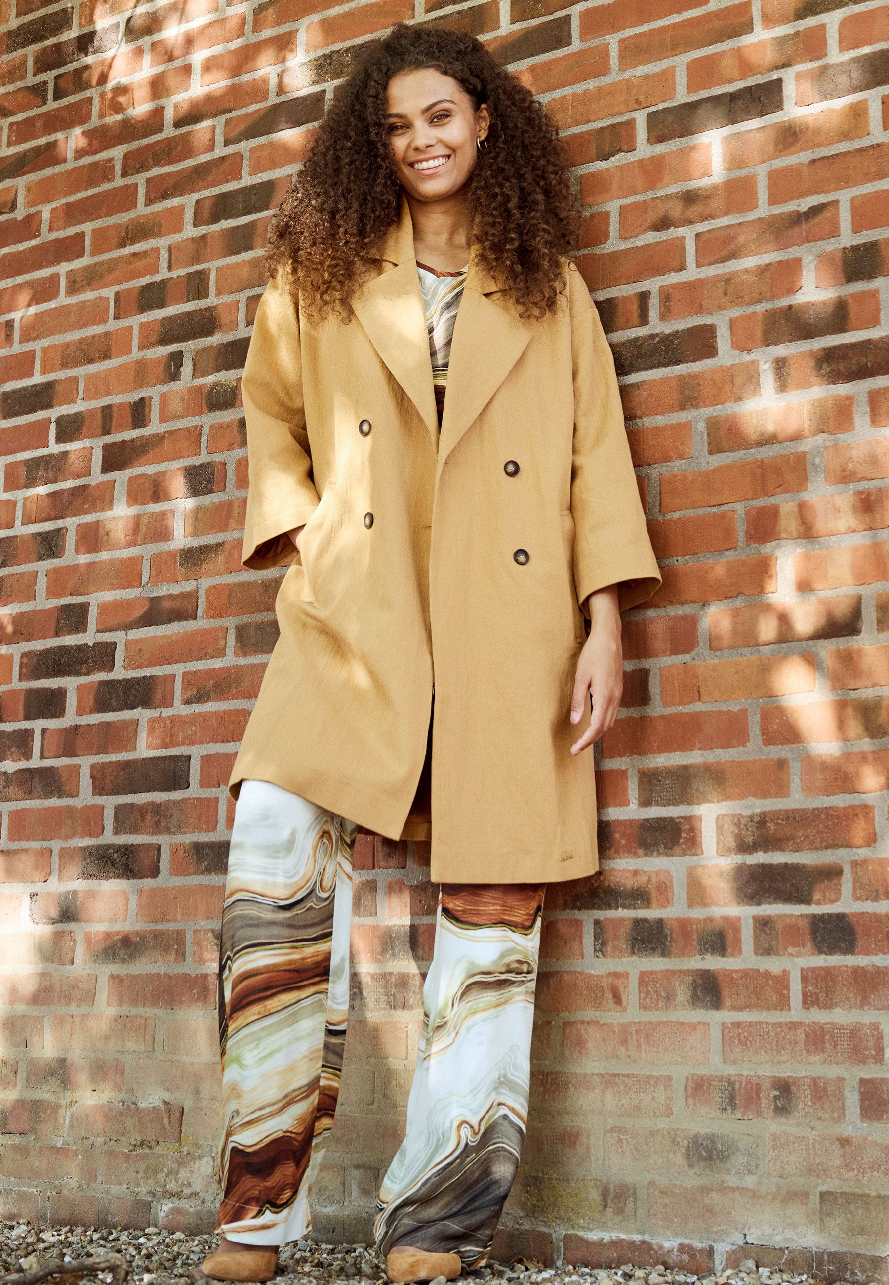 Elton ETJoyce Overtøj 1325 Cashew Brown