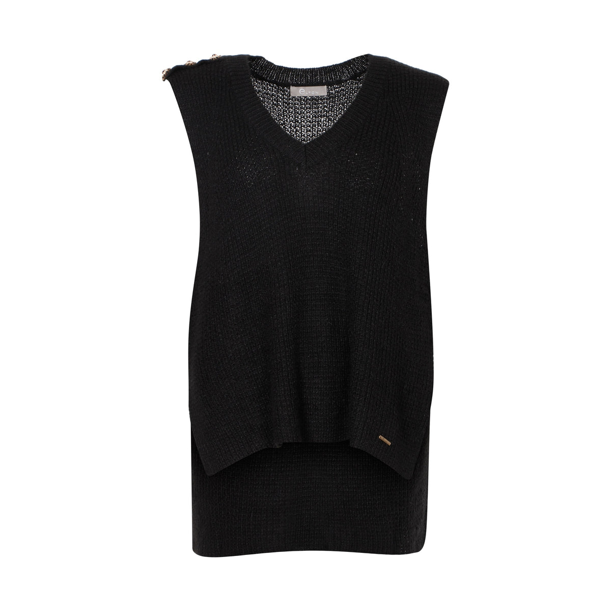 Elton ETKarla Knit Pullover 005 Black