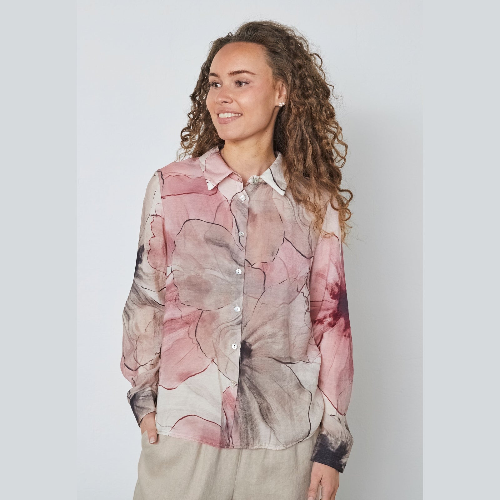 Elton ETKarli Skjortebluser 6000 LIGHT PINK