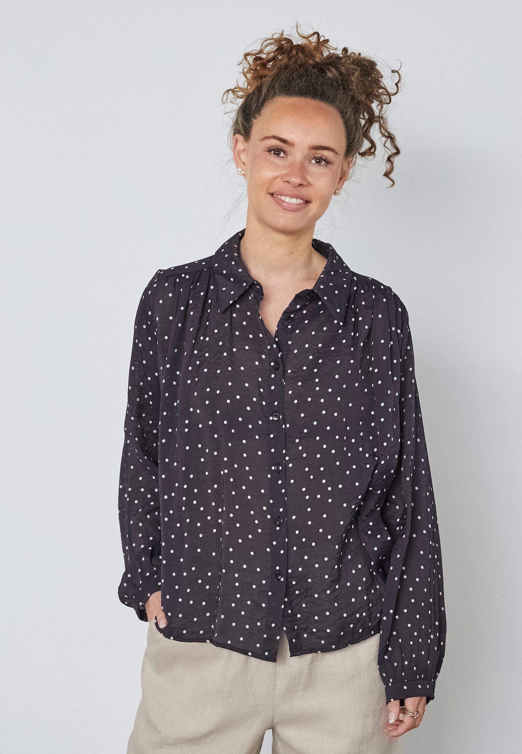 Elton ETKenja Skjortebluser 9999 BLACK